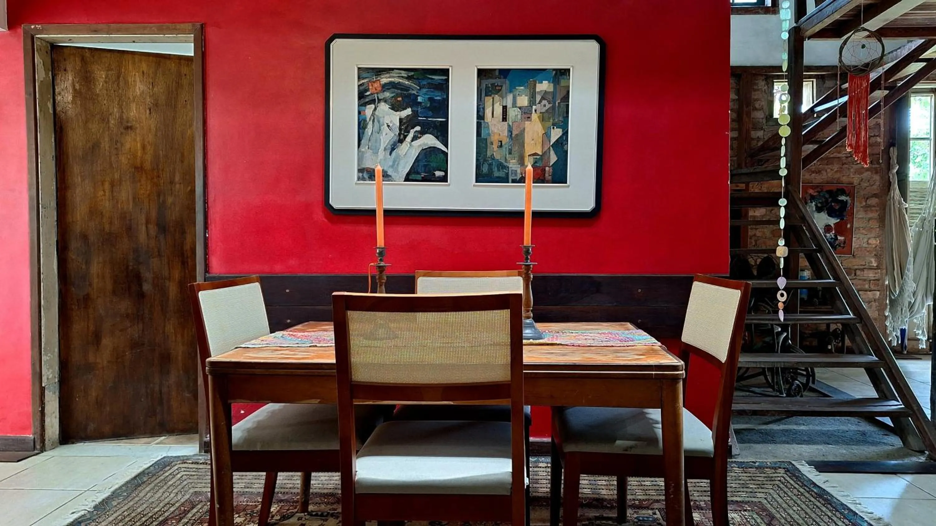 Living room in Casa em meio a natureza - Ideal para casal