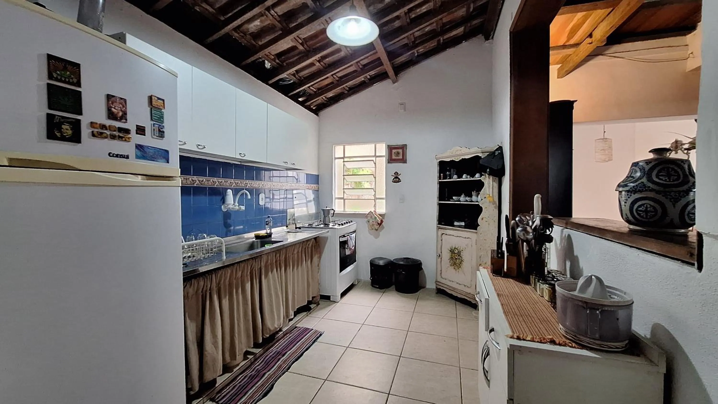 Kitchen or kitchenette in Casa em meio a natureza - Ideal para casal