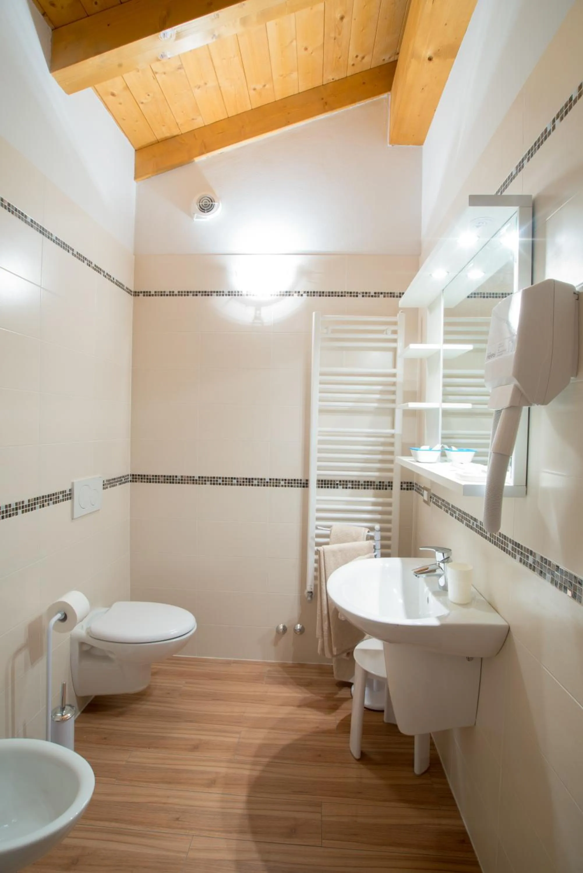 Toilet in Bed and Breakfast La Quiete