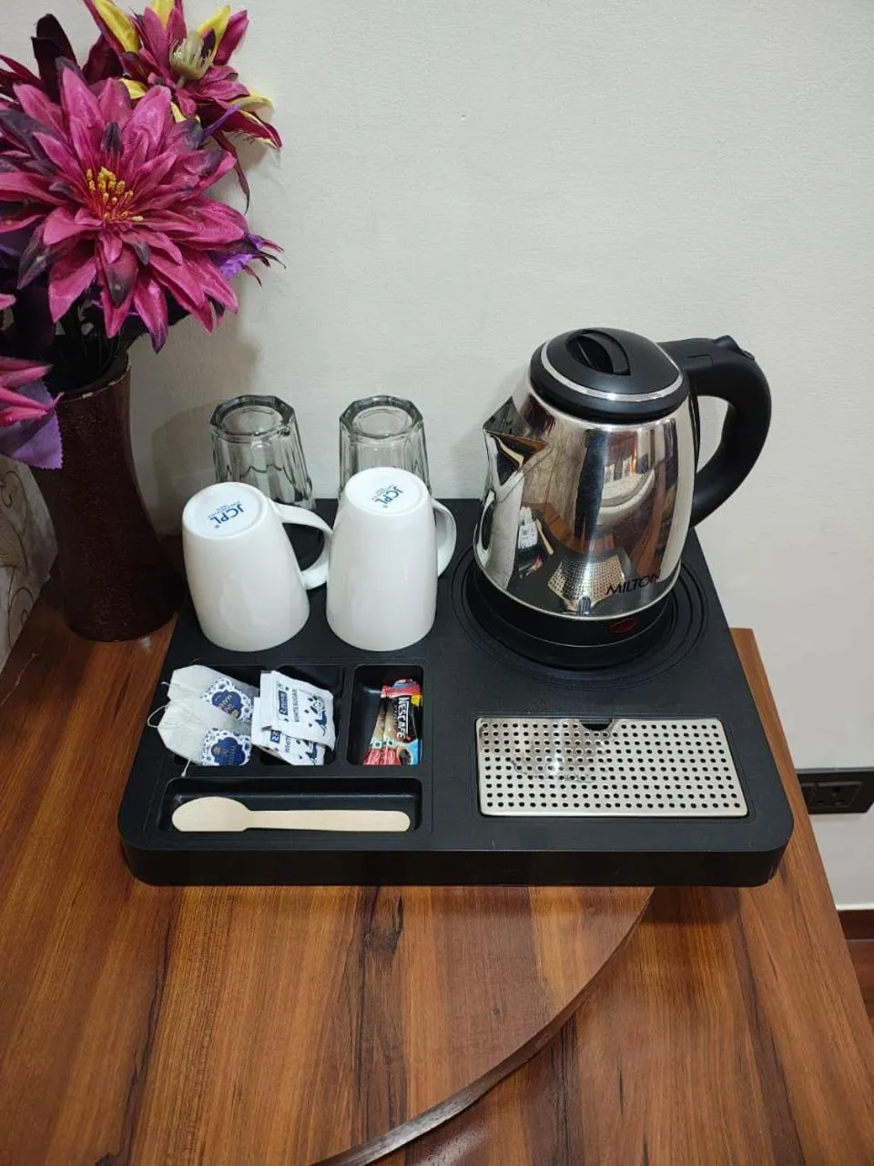 Kitchen or kitchenette in Hotel SP International