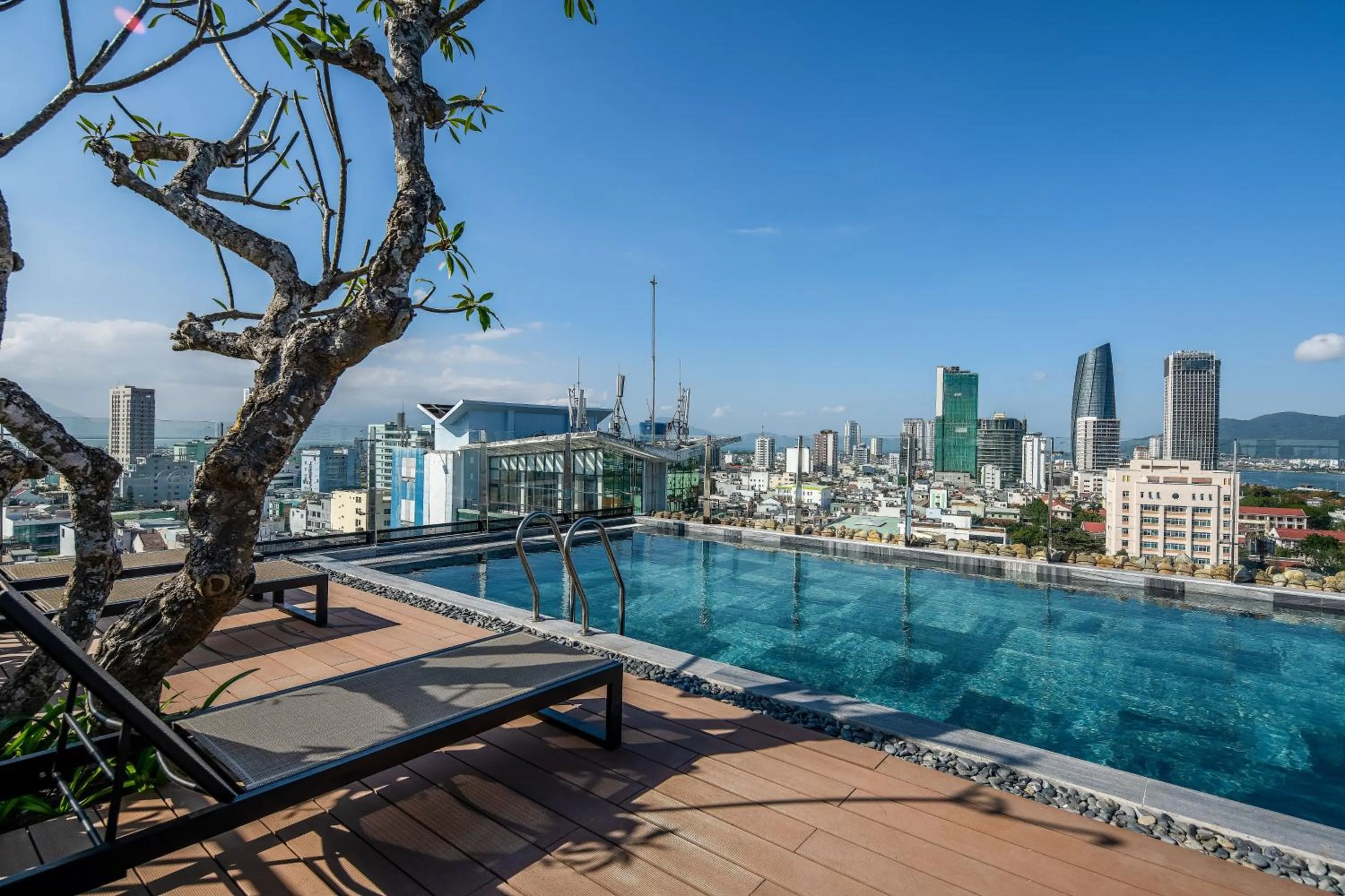 Swimming pool in Tropical Dorm Hostel Da Nang by Haviland