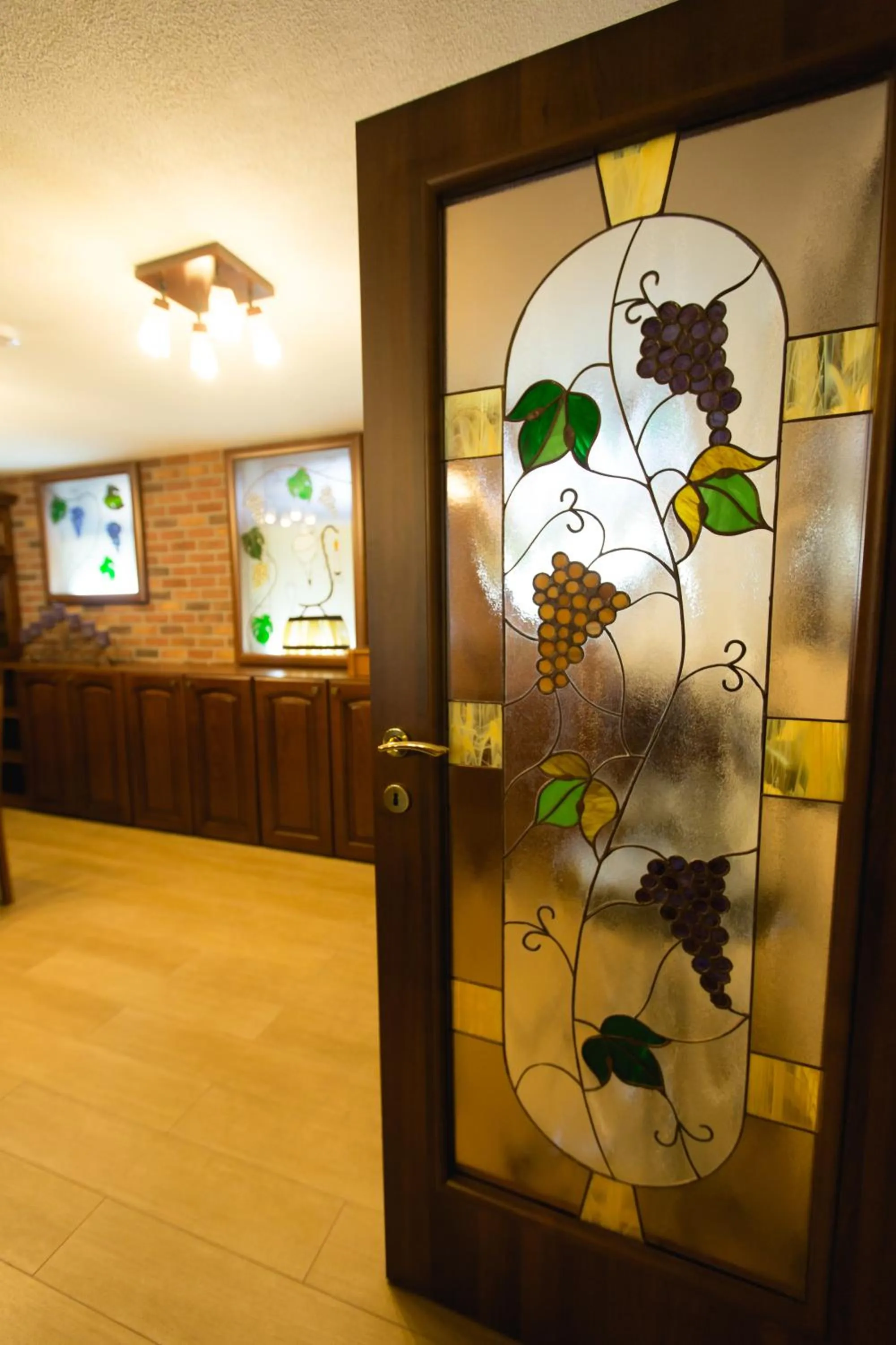 Decorative detail in Pensiunea Nimbus