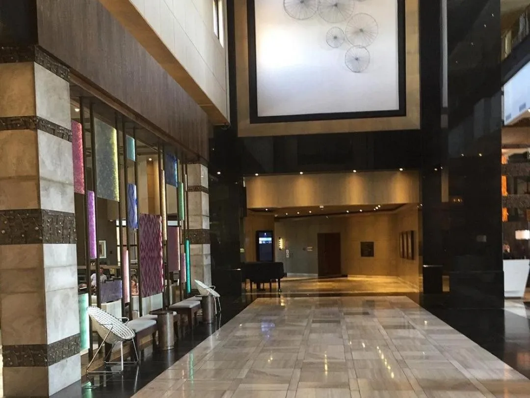 Decorative detail in Royal Majestic Hotel