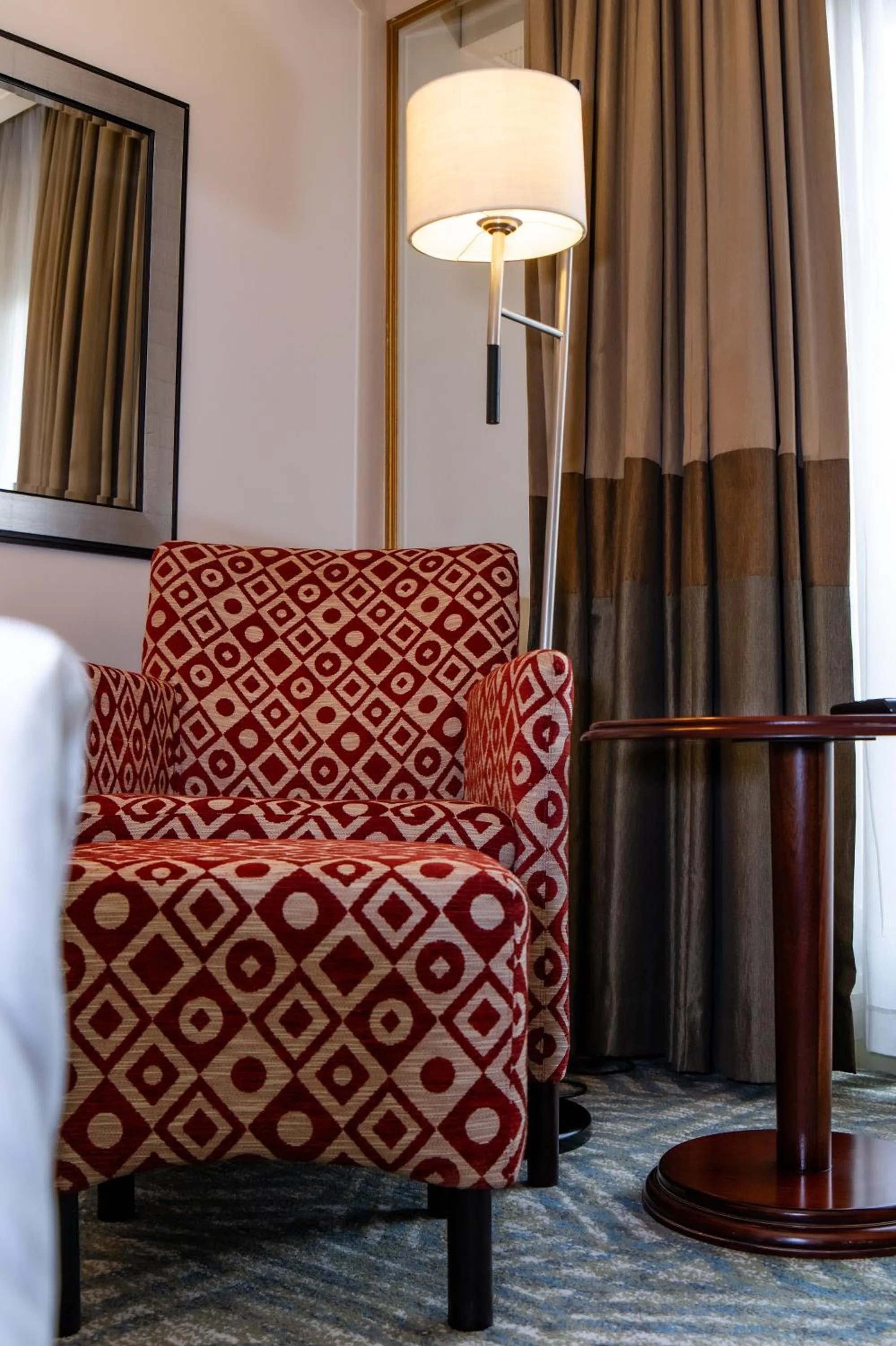 Seating area in Royal Majestic Hotel