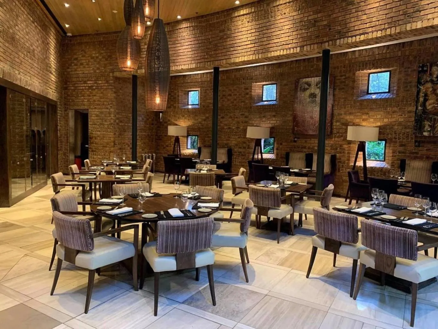 Dining area in Royal Majestic Hotel