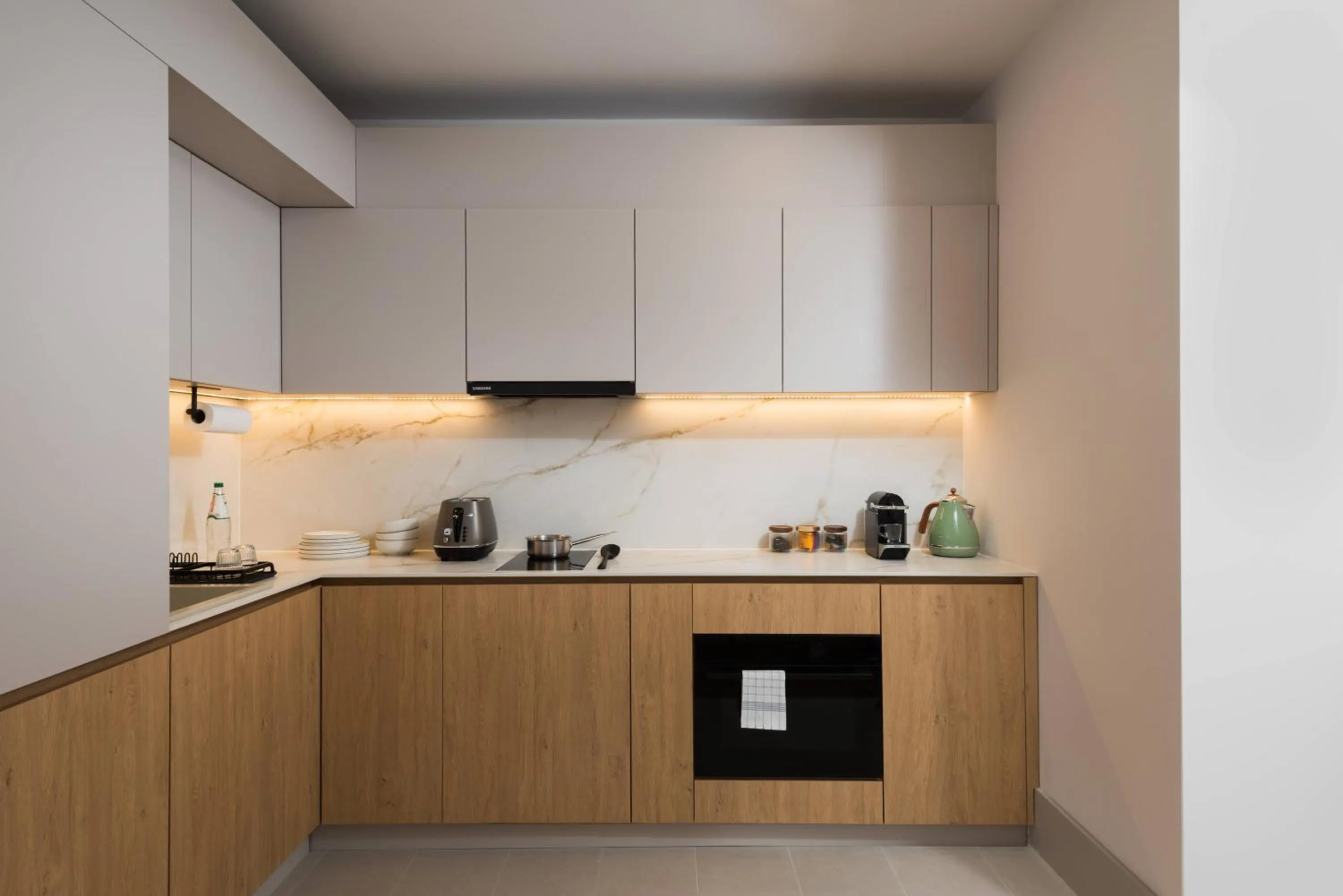 Coffee/tea facilities in master Wola Warsaw