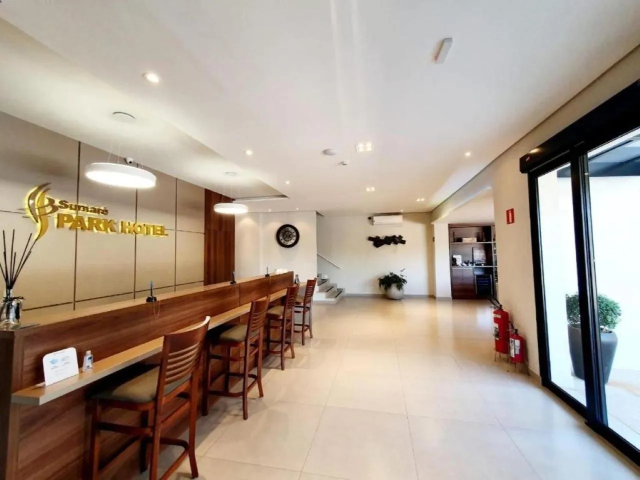Lobby or reception in Sumaré Park Hotel