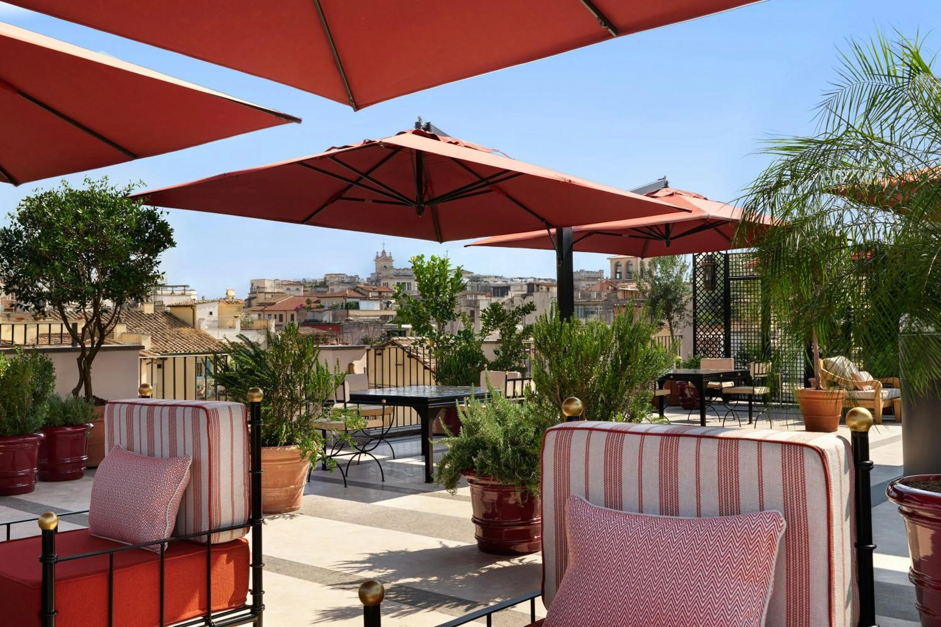 Balcony/Terrace in Hotel d’Inghilterra Roma – Starhotels Collezione