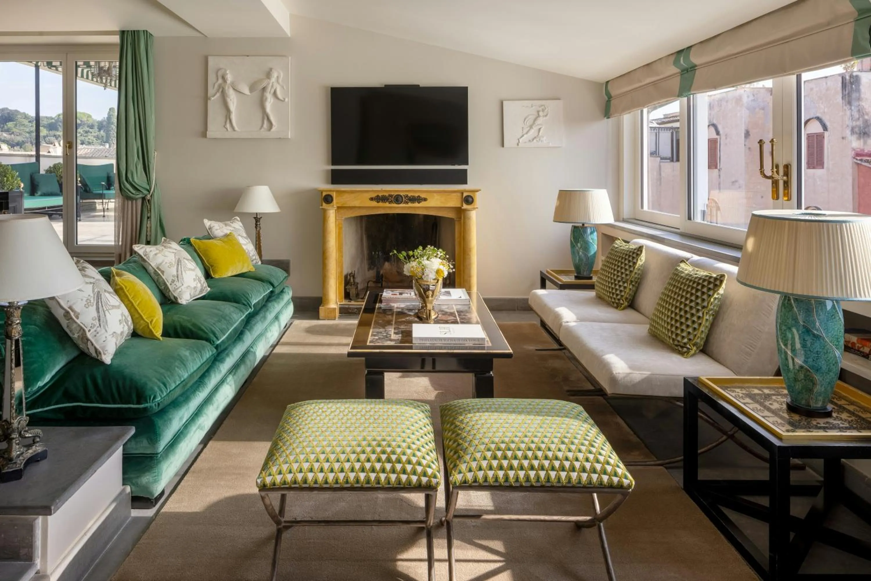 Restaurant/places to eat in Hotel d’Inghilterra Roma – Starhotels Collezione