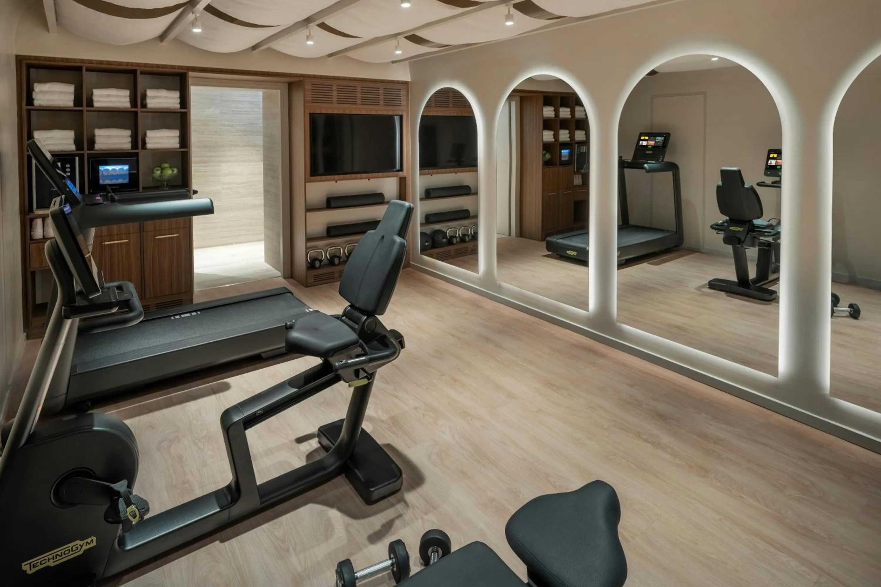 Fitness centre/facilities in Hotel d’Inghilterra Roma – Starhotels Collezione