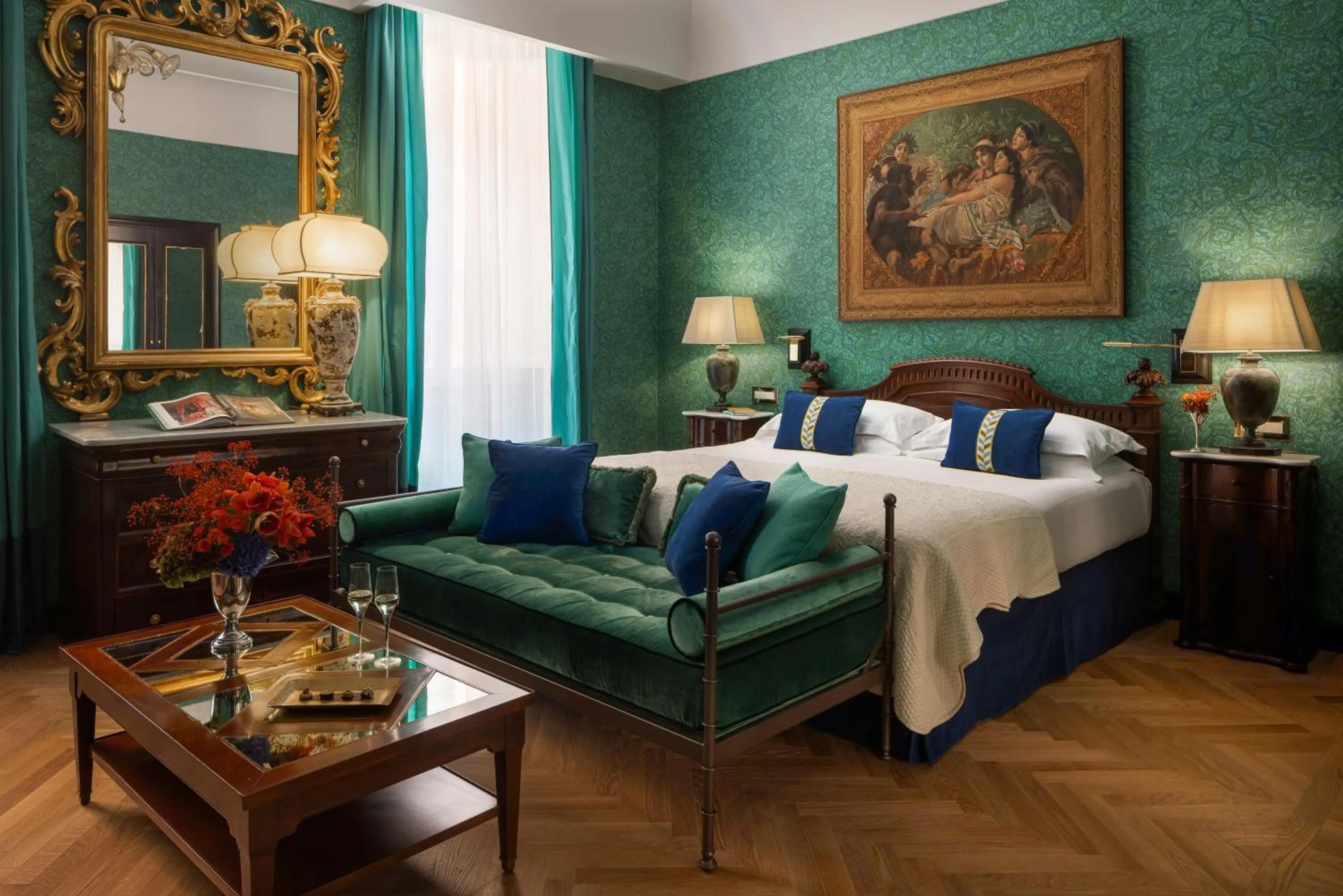 Photo of the whole room, Bed in Hotel d’Inghilterra Roma – Starhotels Collezione