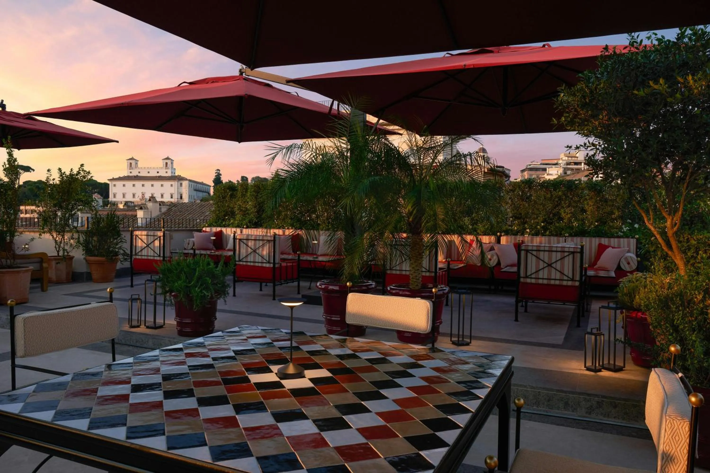 Balcony/Terrace in Hotel d’Inghilterra Roma – Starhotels Collezione