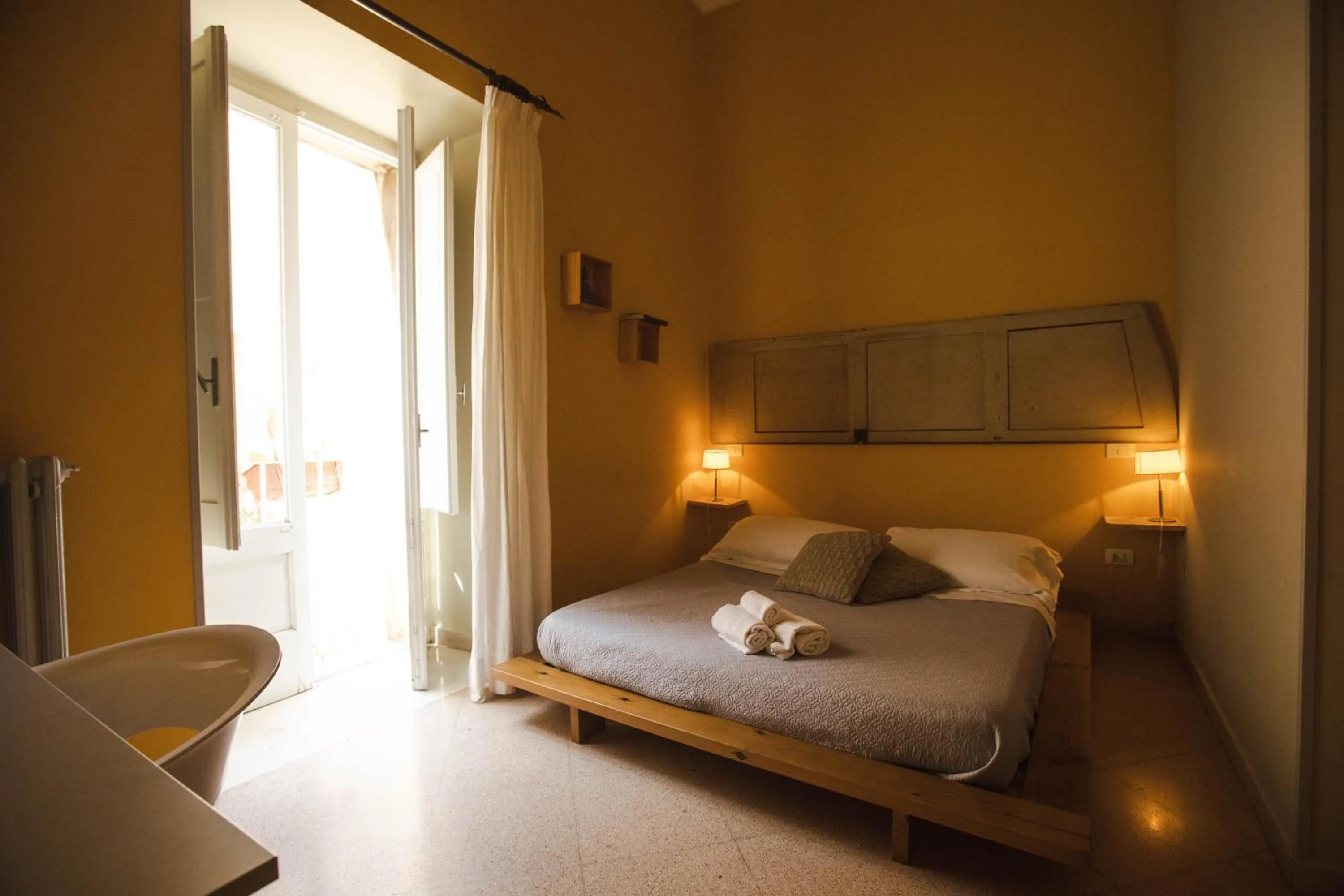 Bedroom, Bed in 4 Balconi rooms-Boutique B&B