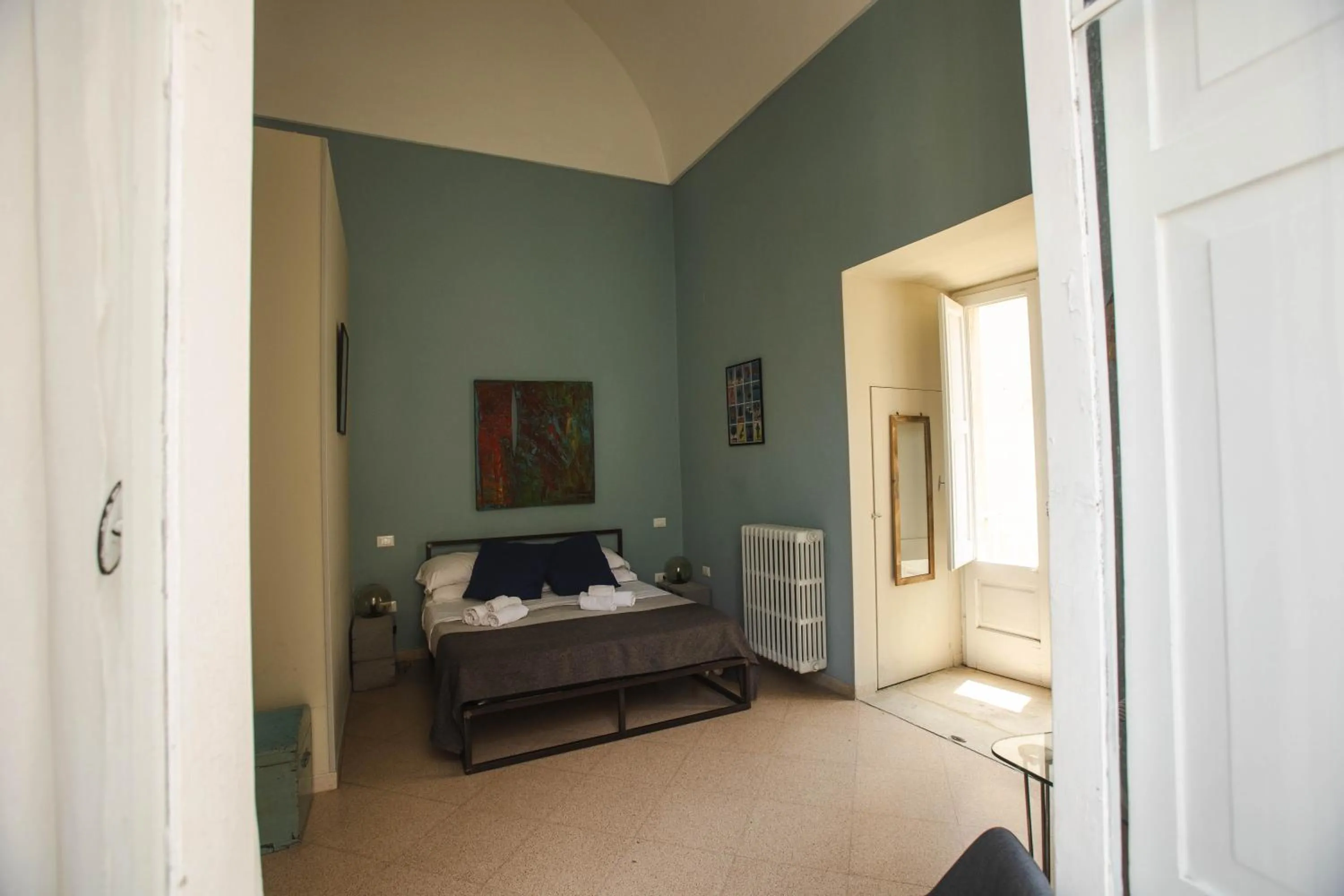 Bed in 4 Balconi rooms-Boutique B&B