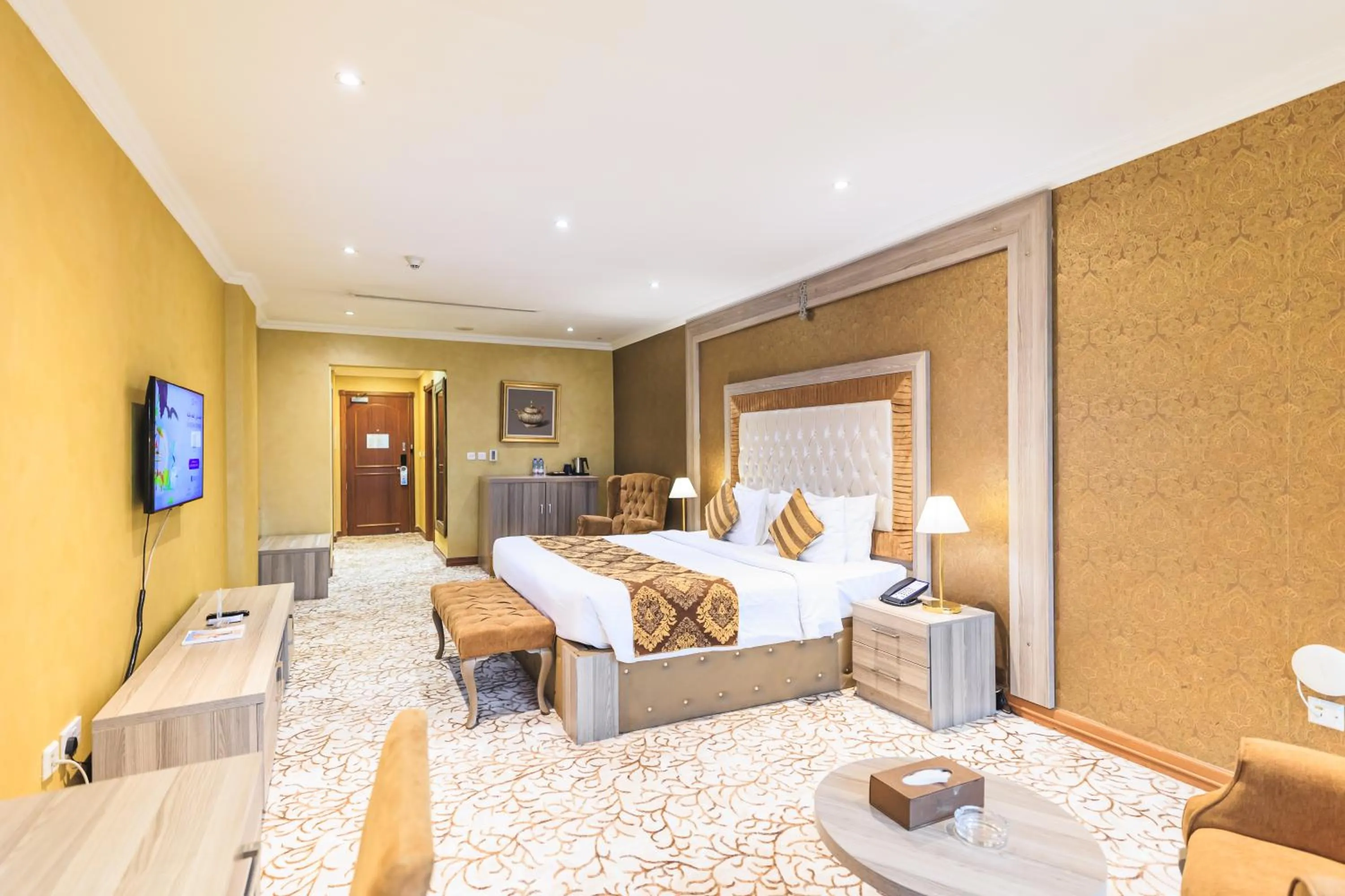 Bed in Sapphire Plaza Hotel