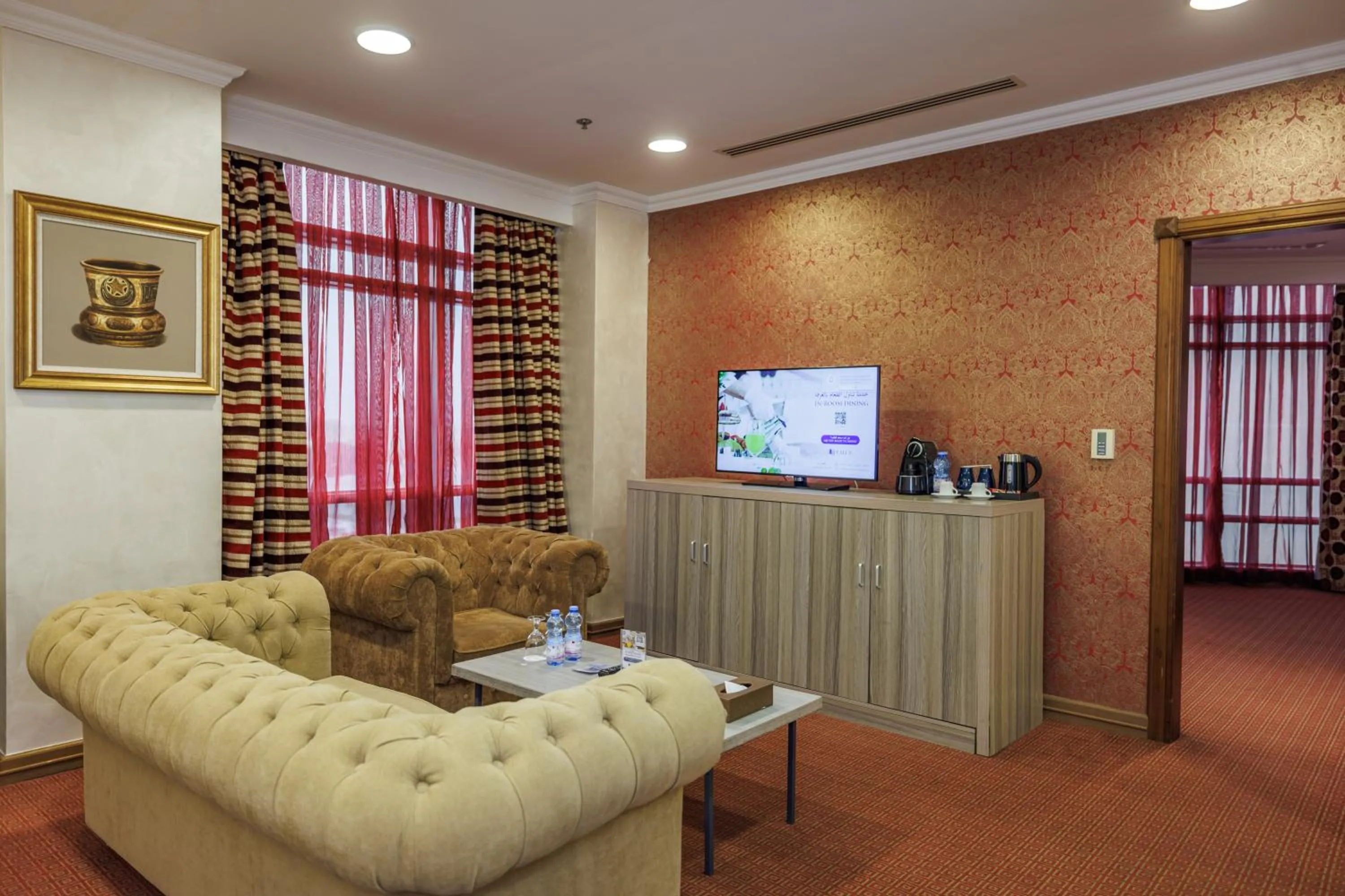 Living room in Sapphire Plaza Hotel