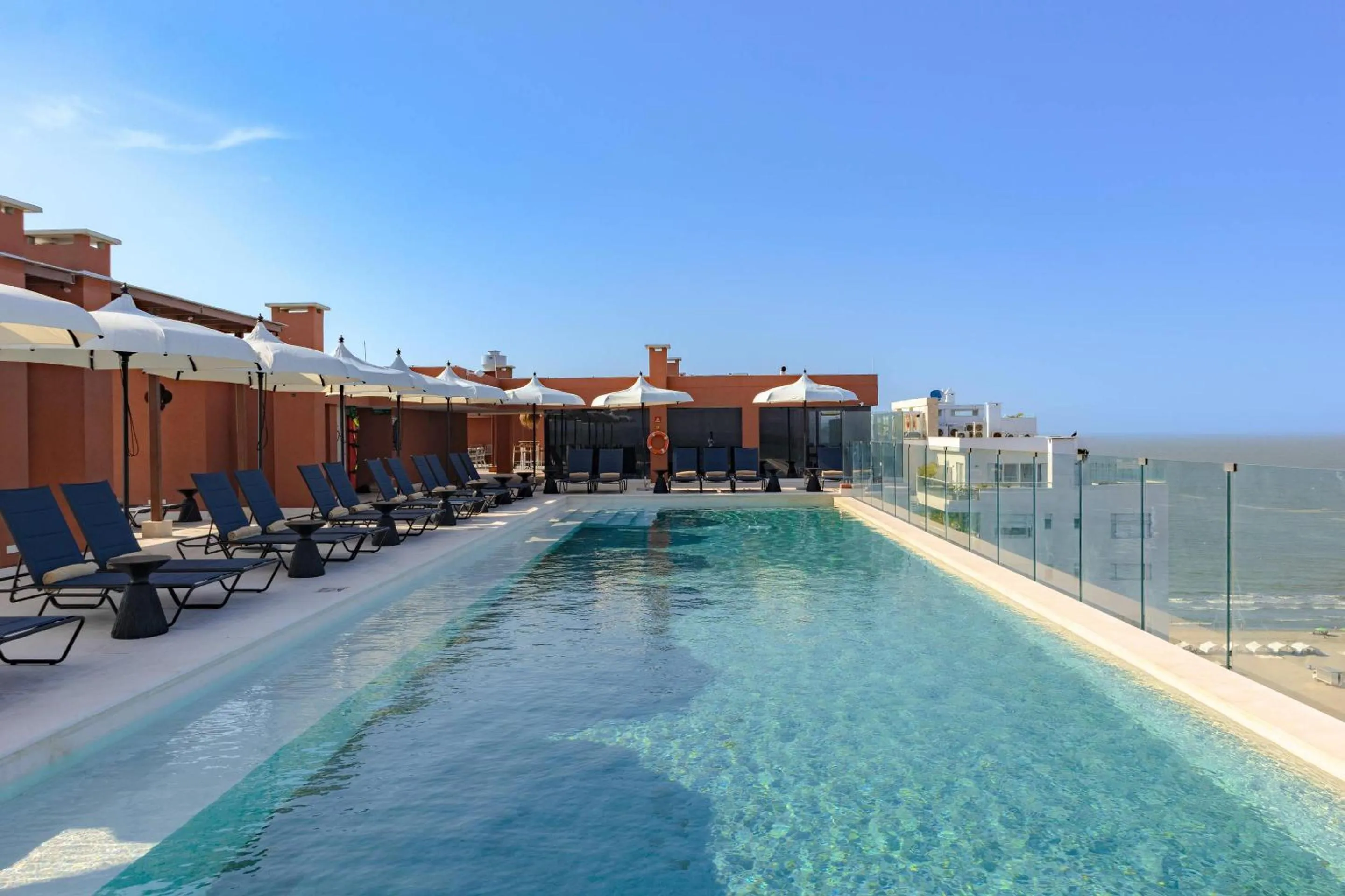 Swimming pool in Faranda Collection Cartagena, a member of Radisson Individuals