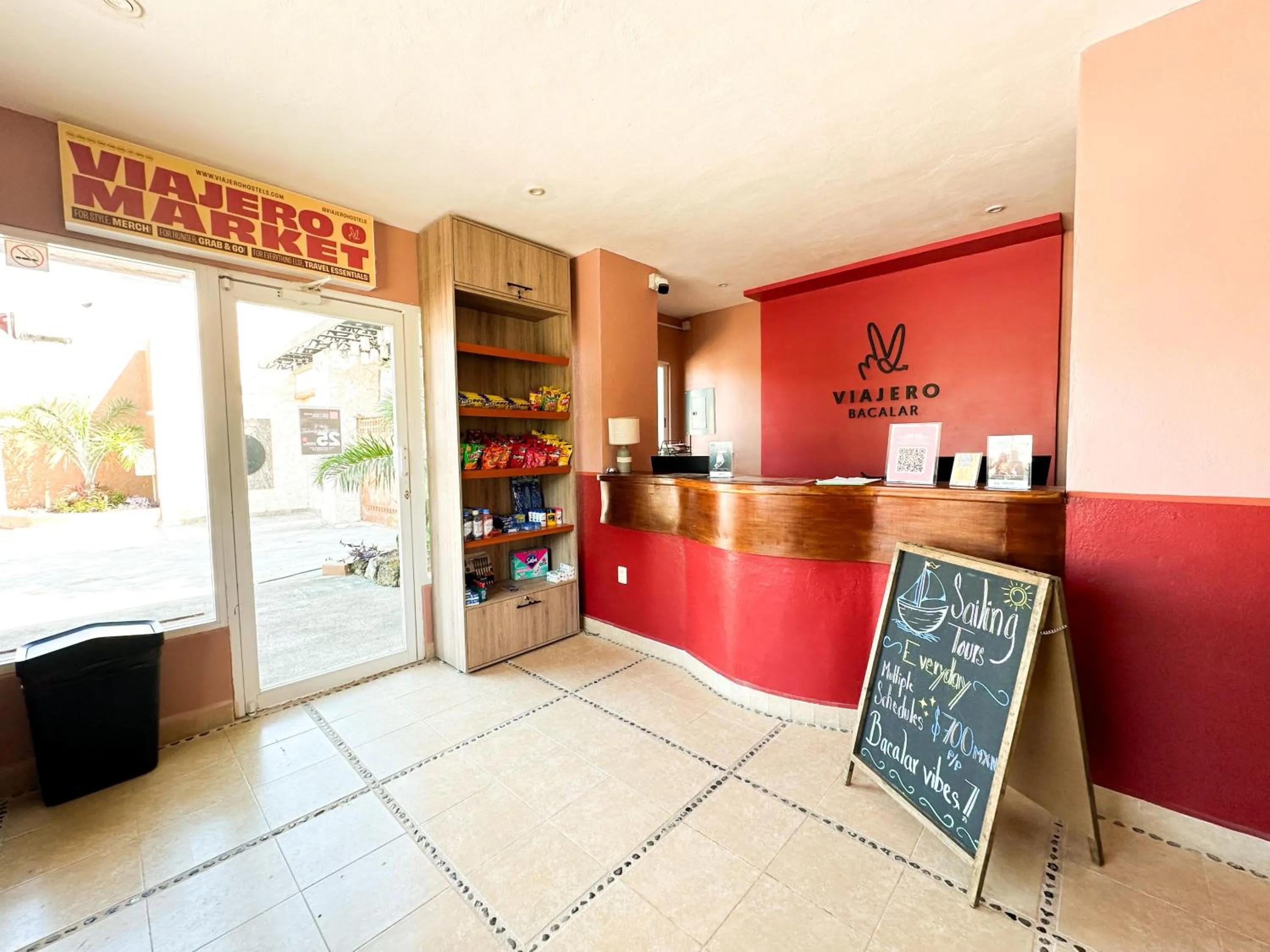 Property logo or sign in Viajero Bacalar Hostel