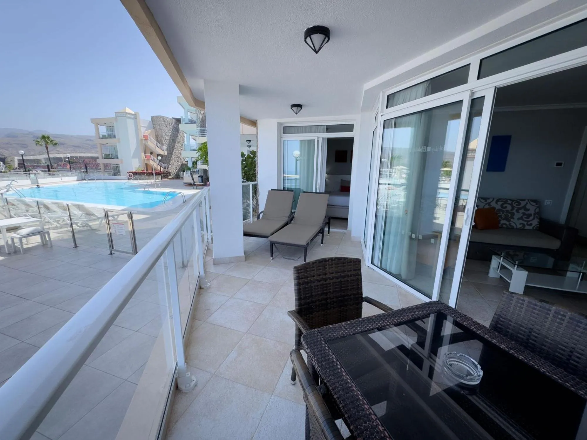 Balcony/Terrace in Holiday Club Vista Amadores