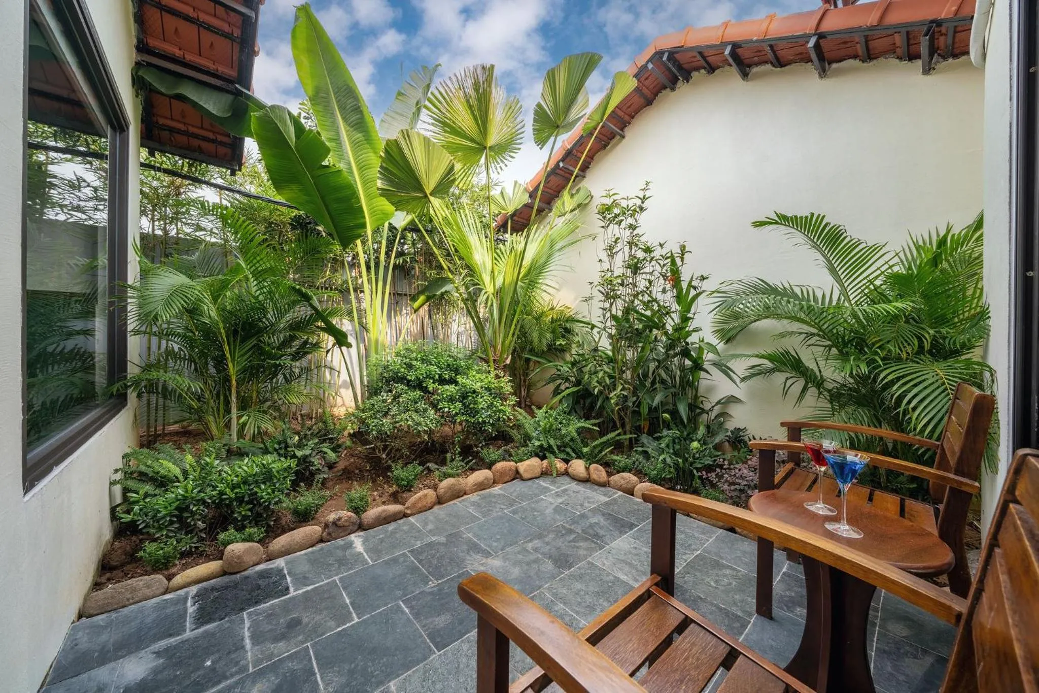 Patio in The Greenary Garden
