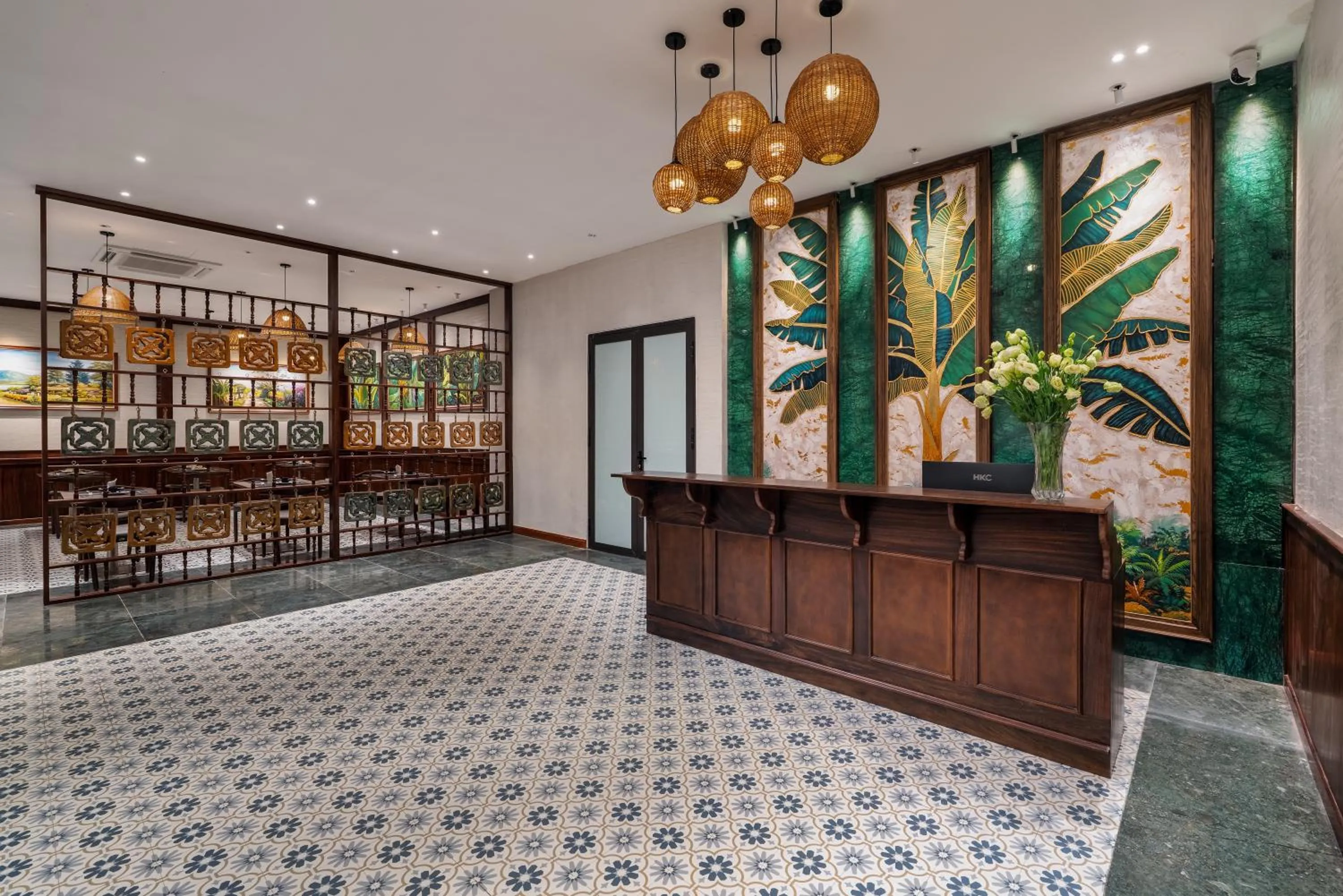 Lobby or reception in The Greenary Garden