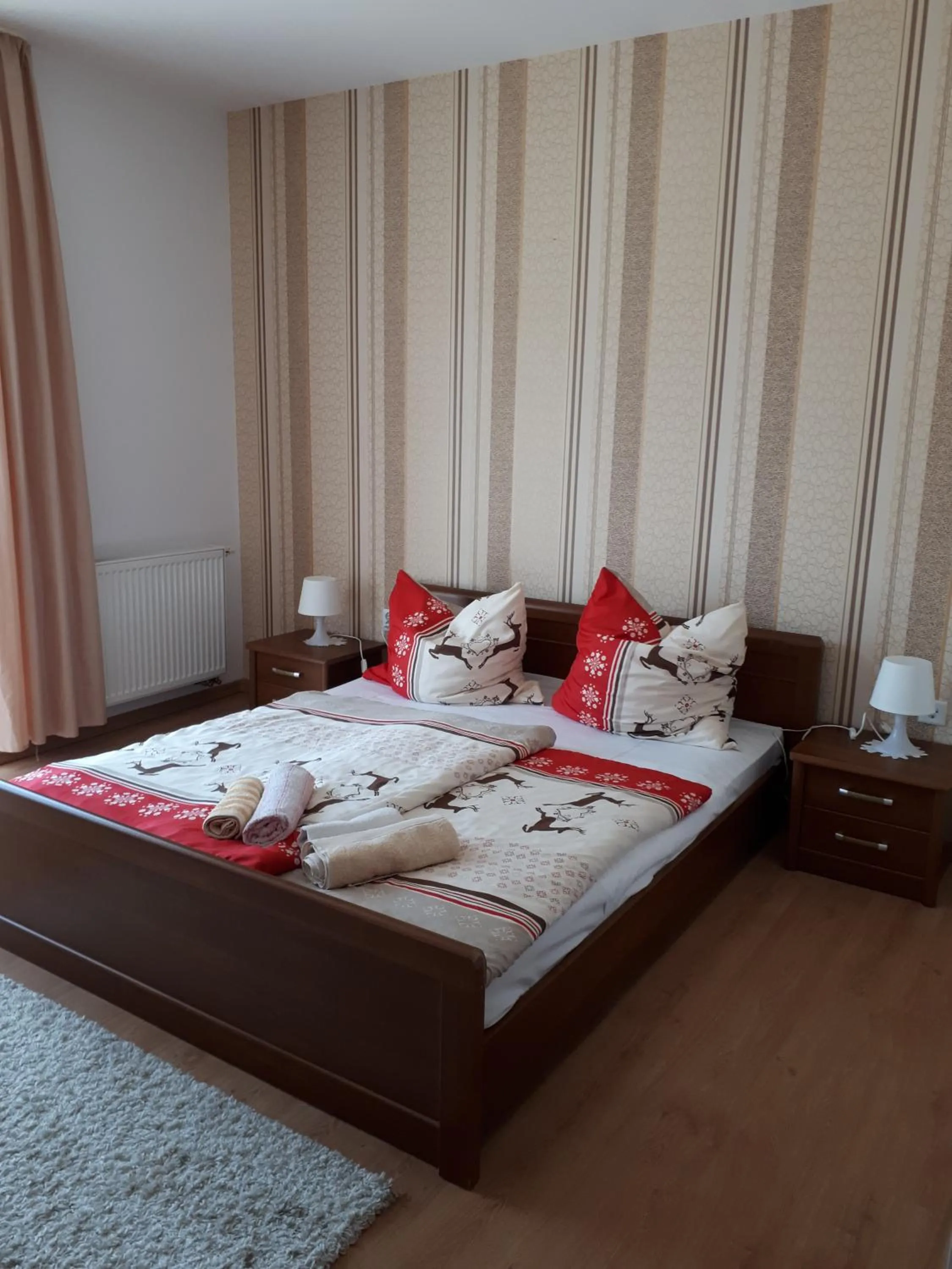 Bed in Pension Asteria