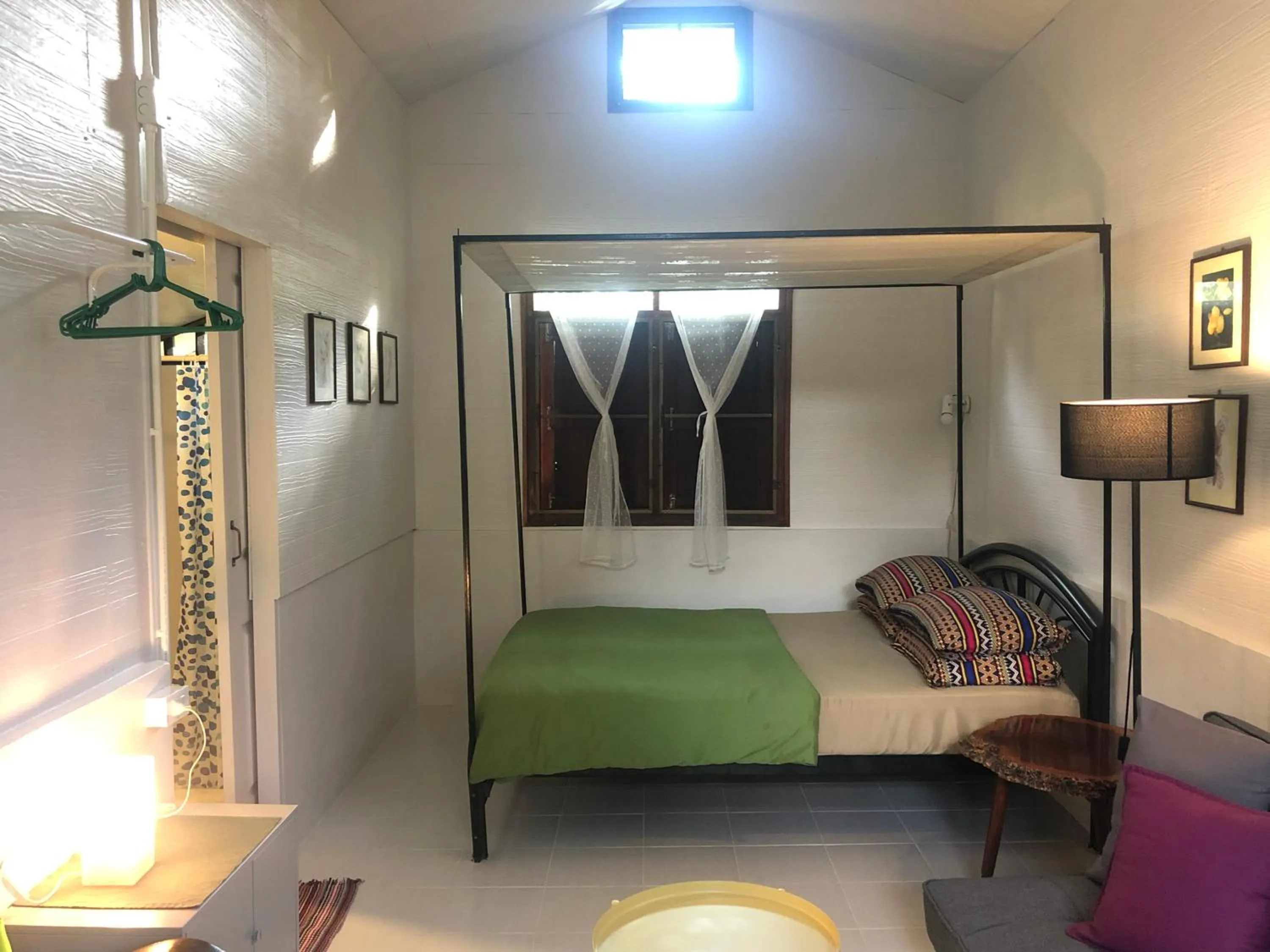 Bed in Bannamhoo Bungalows