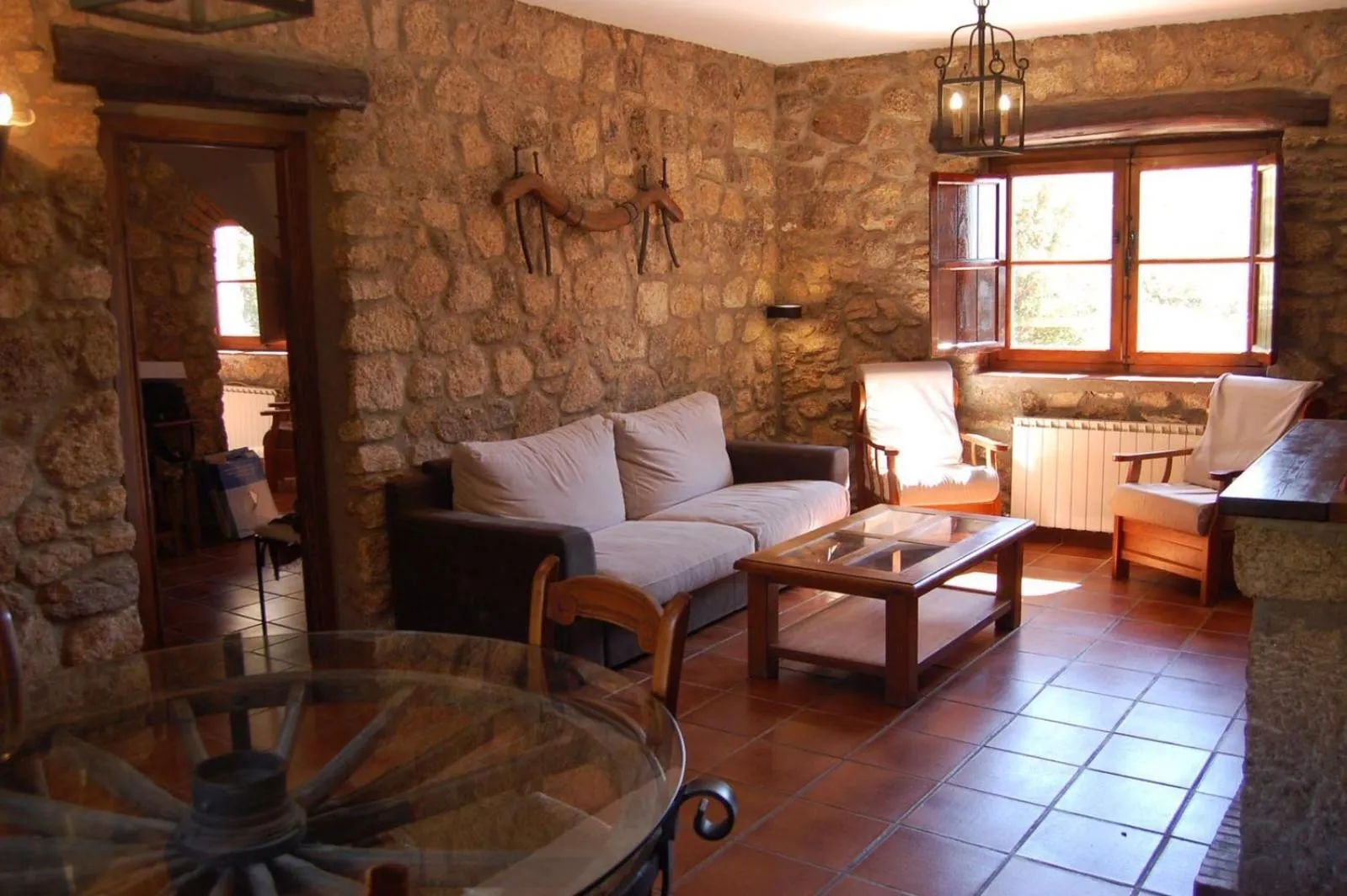 Living room in Virgen de la Cabeza