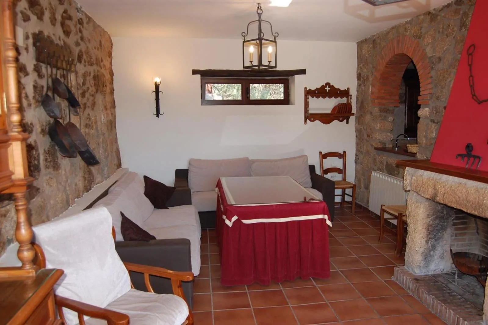 Living room in Virgen de la Cabeza