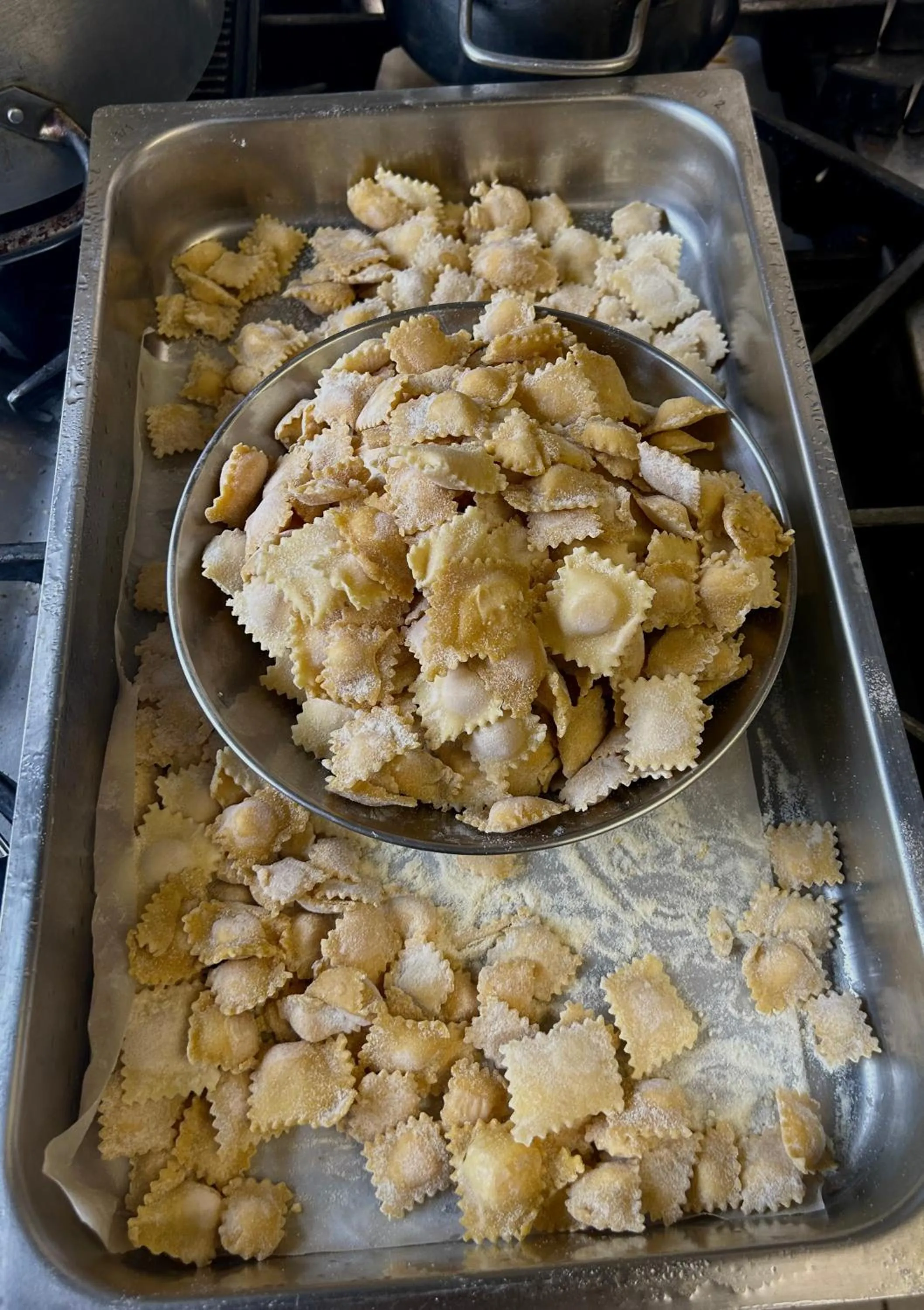 Food in La Caravella