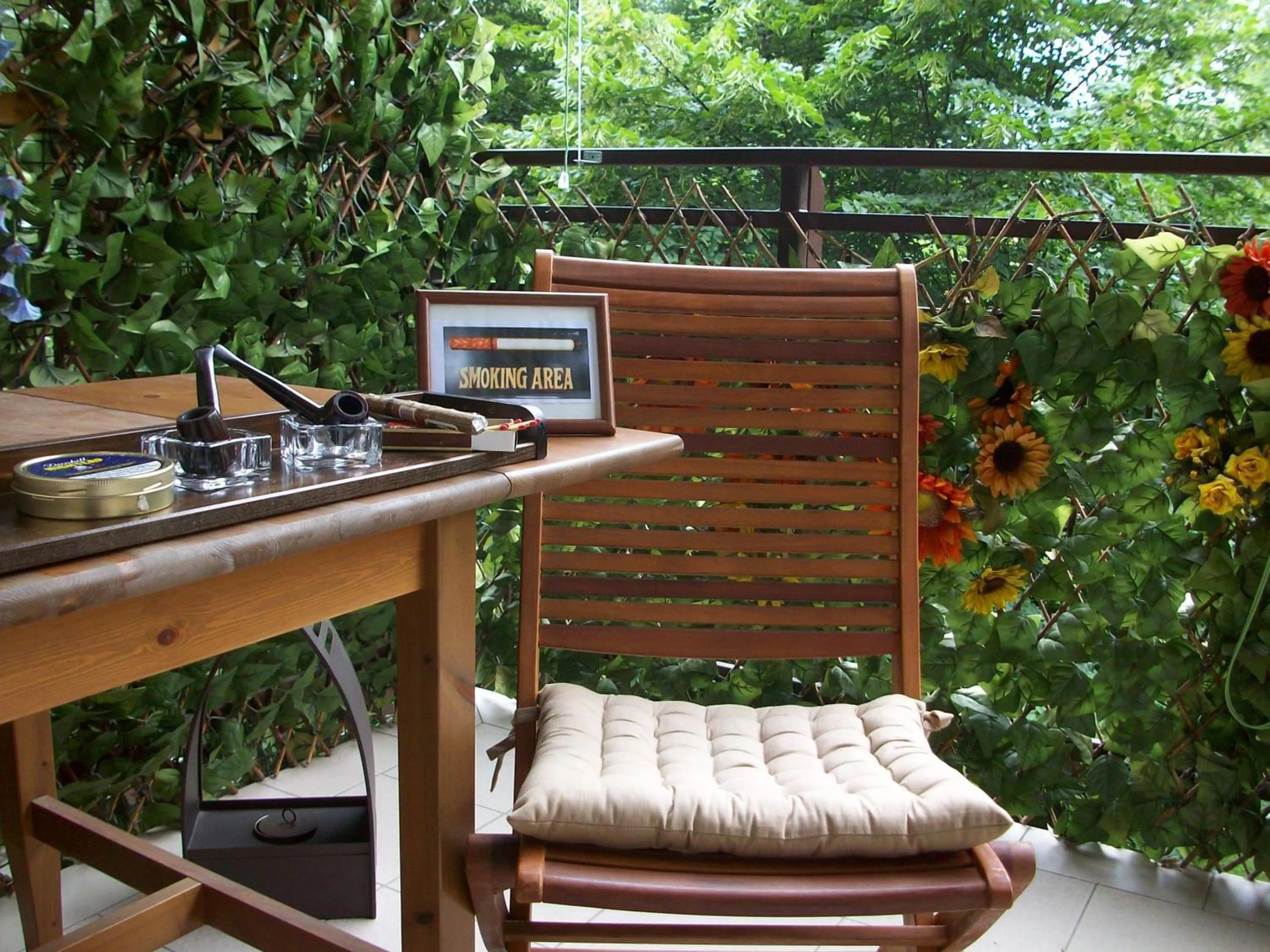 Garden view in Bed & Breakfast A San Siro 75