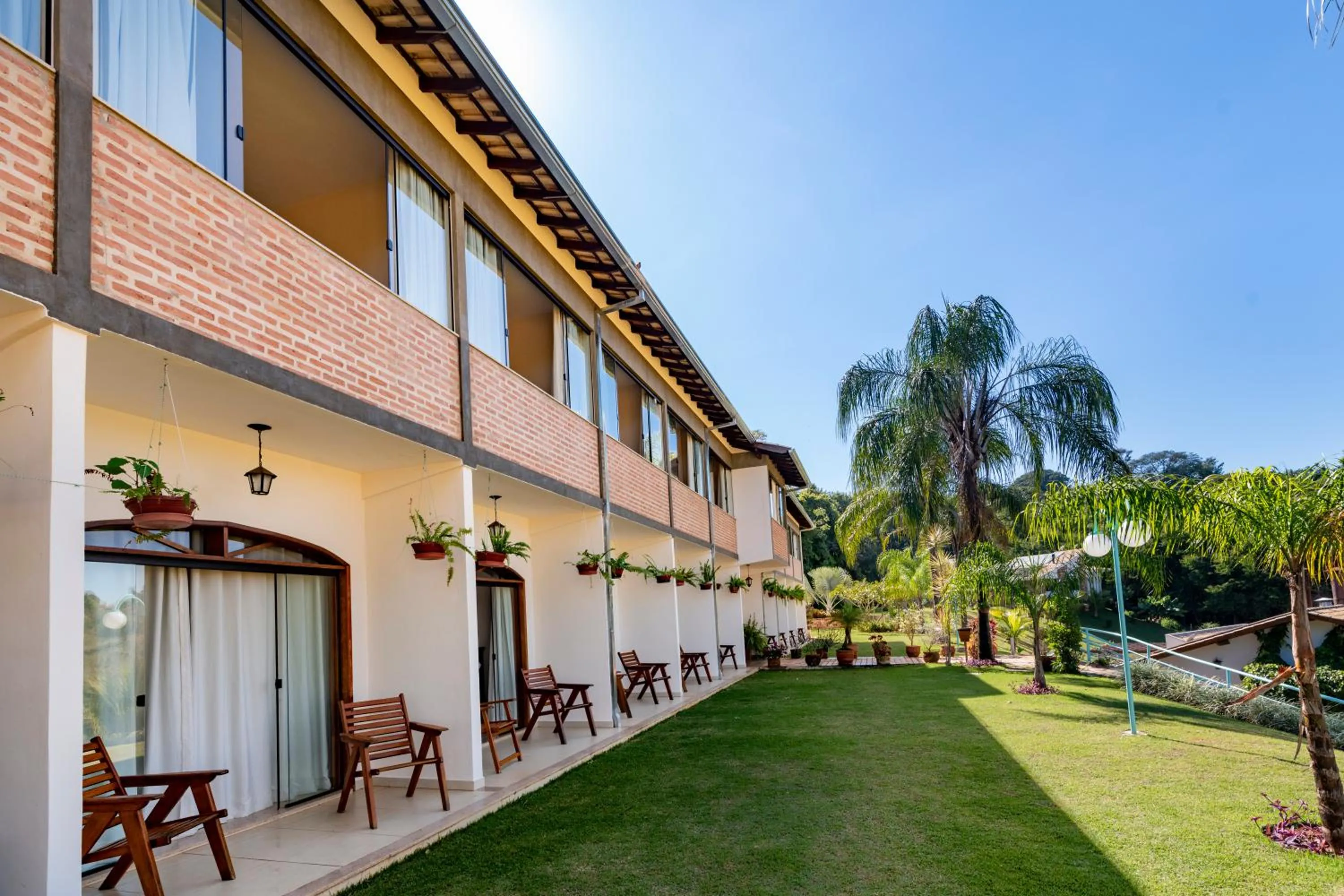 Patio in BellaMinas Pousada