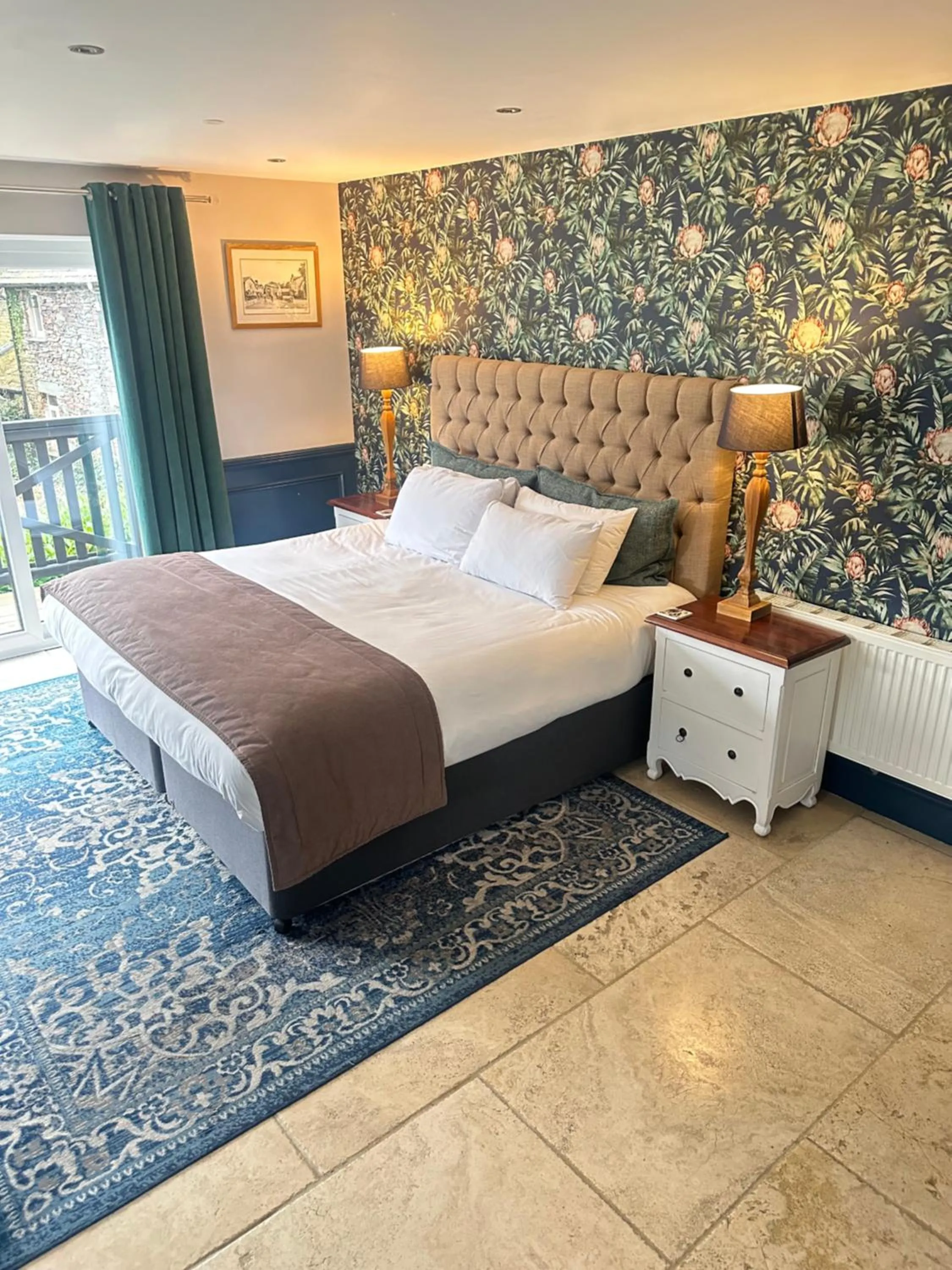 Bed in The Little Inn at Grasmere