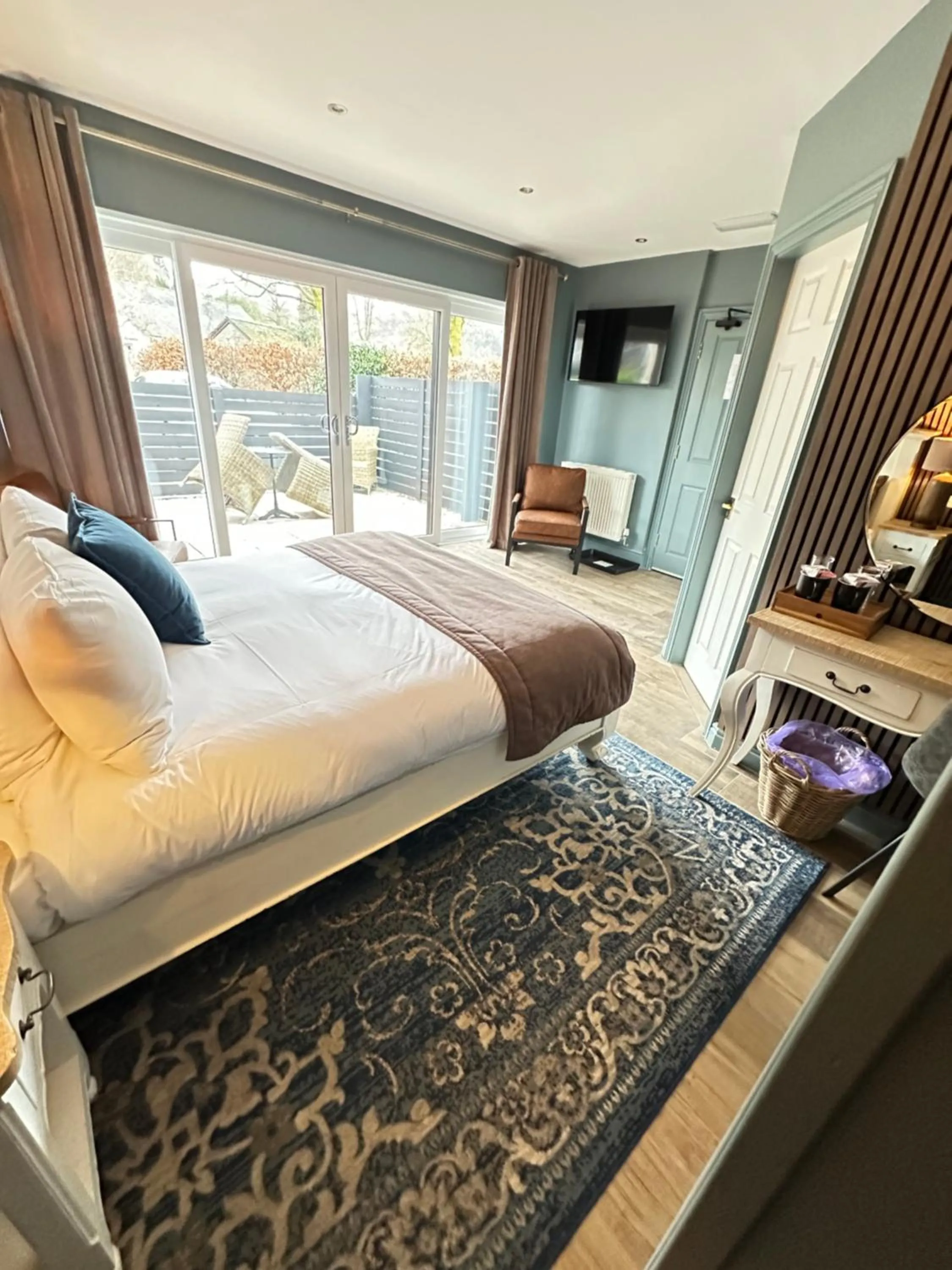 Bed in The Little Inn at Grasmere