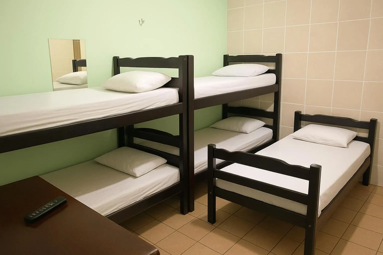 Bed in Hotel Lídia