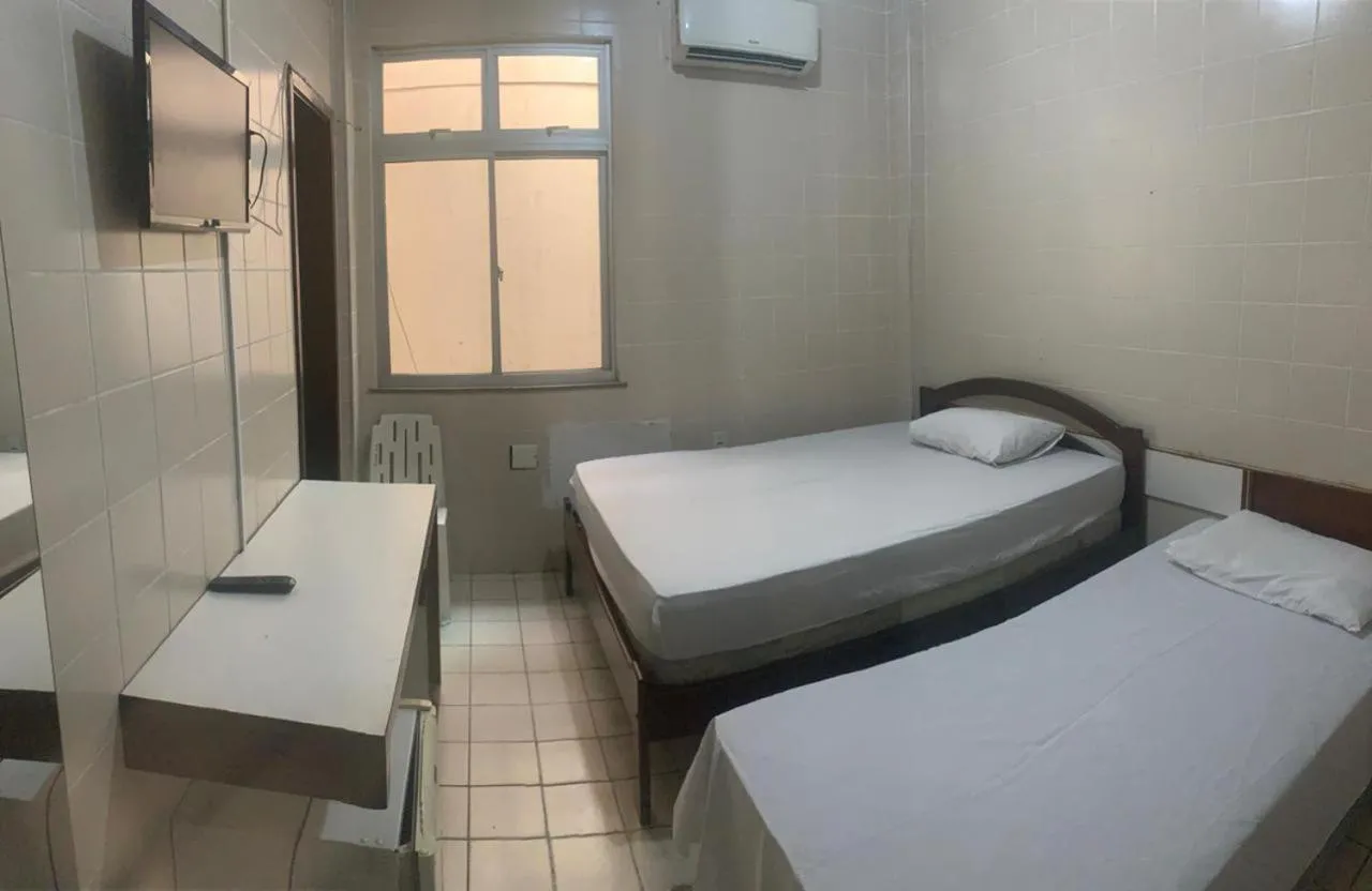 Bed in Hotel Lídia