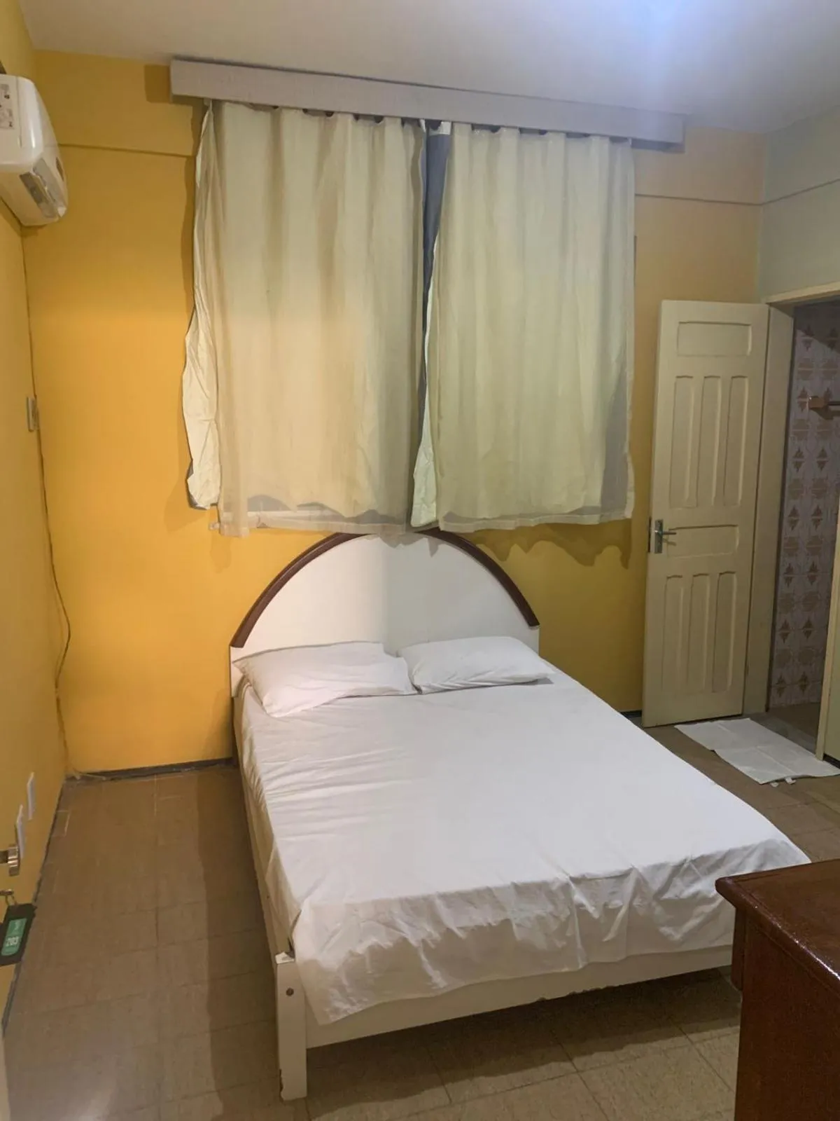 Bed in Hotel Lídia