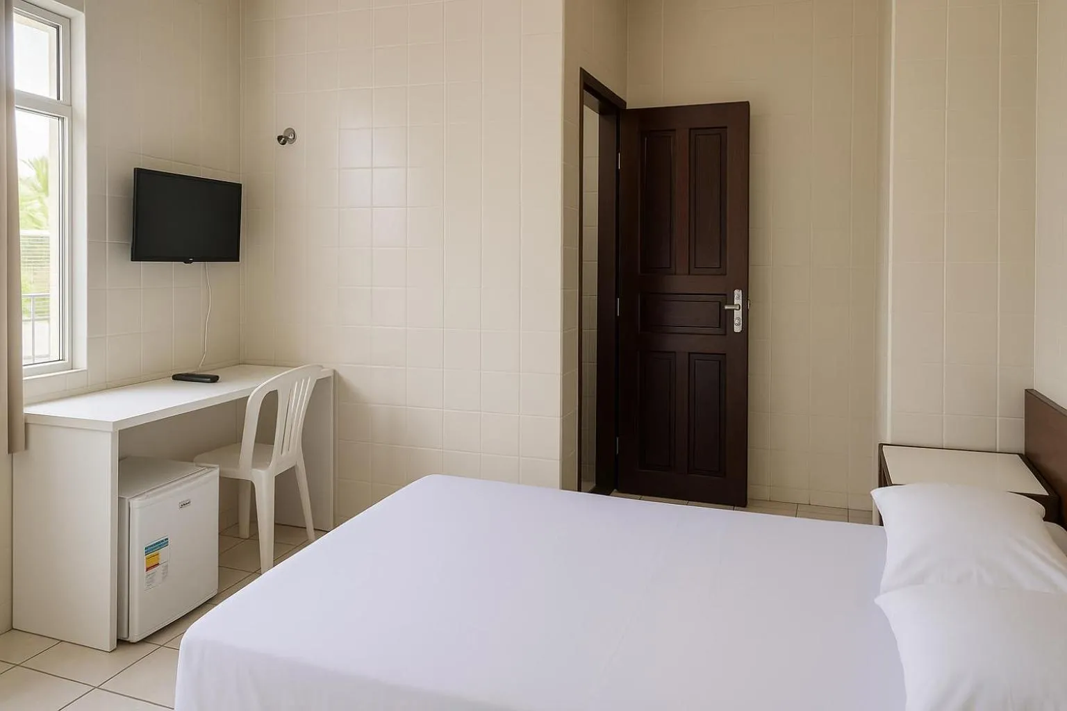 Bed in Hotel Lídia