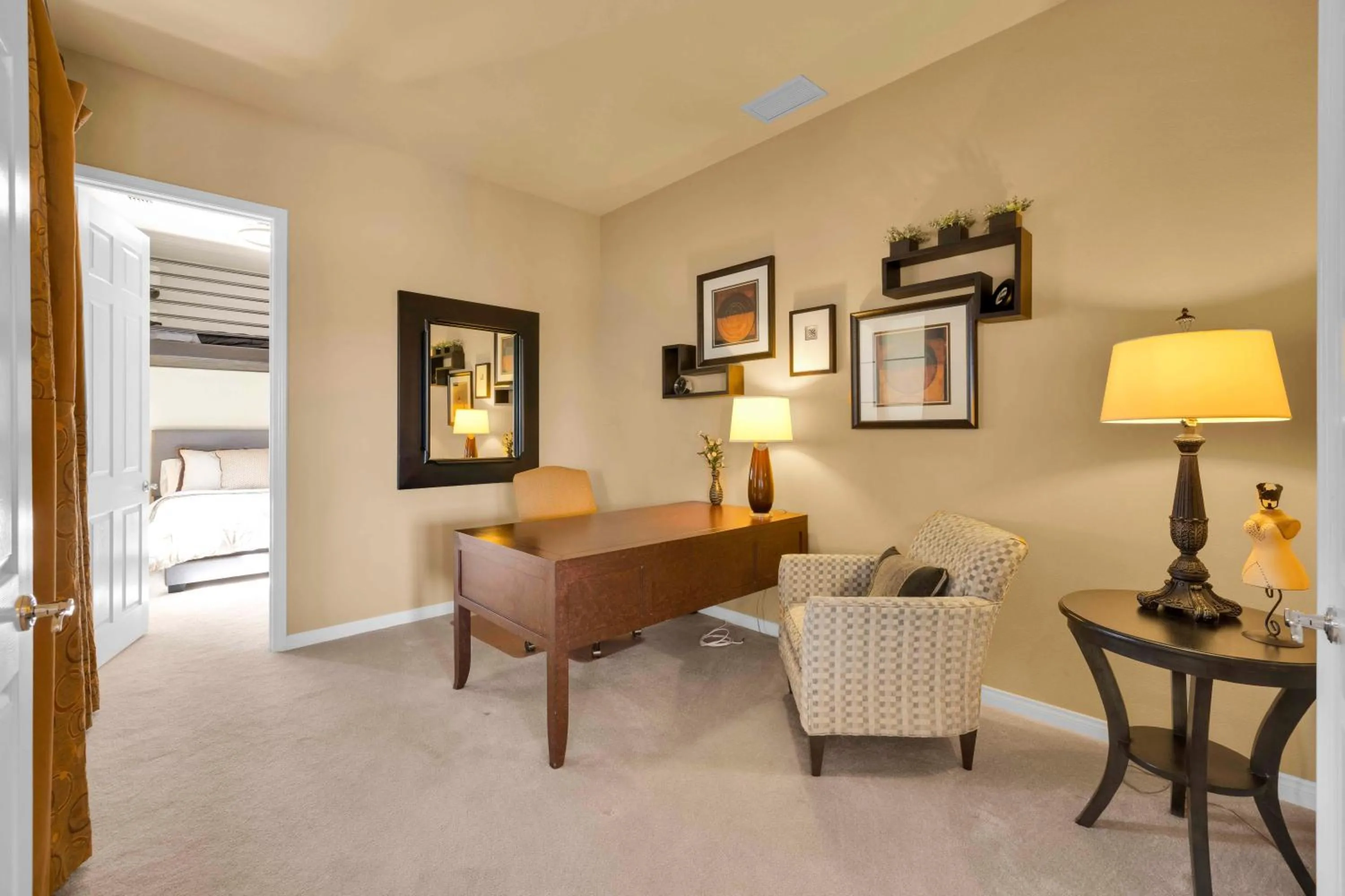 Living room in Desert Fairway Oasis