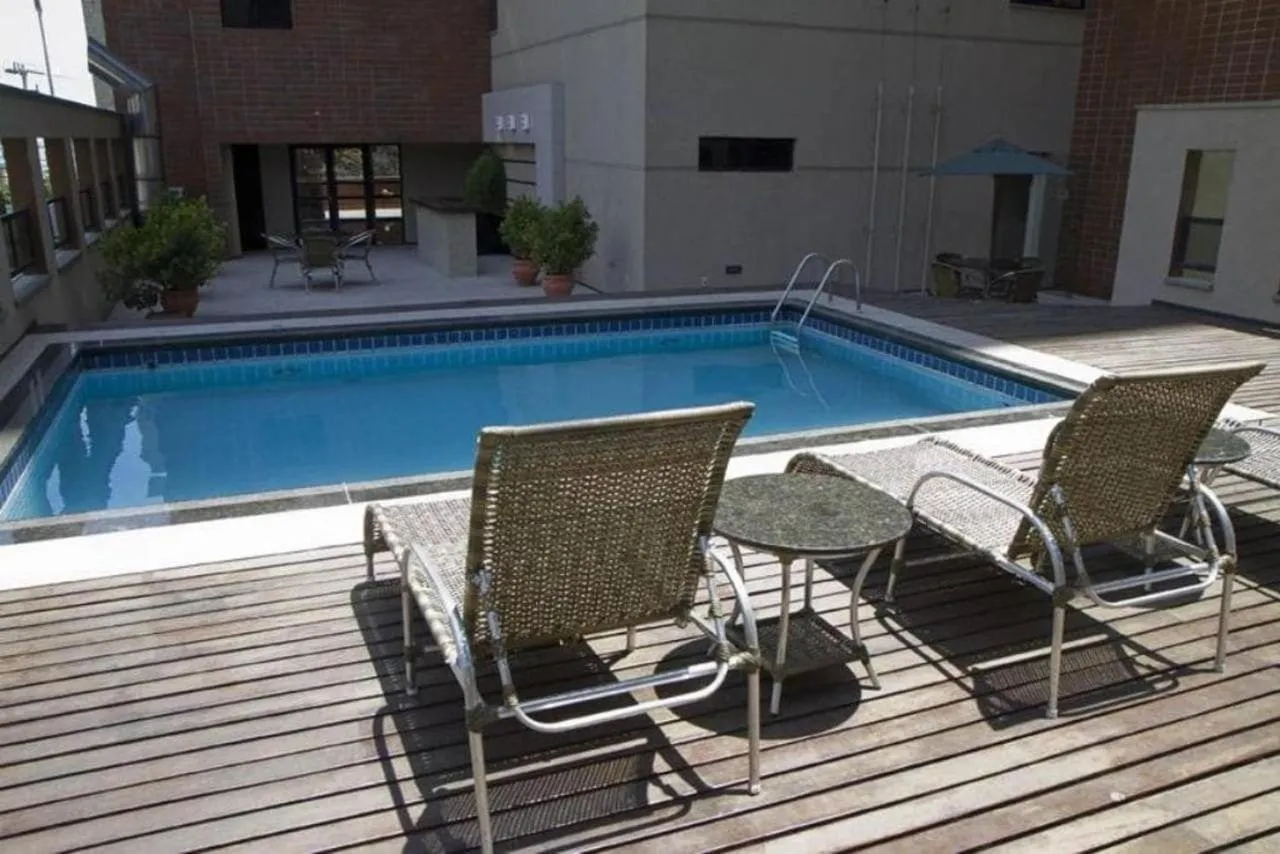 Pool view in Spazzio Residence