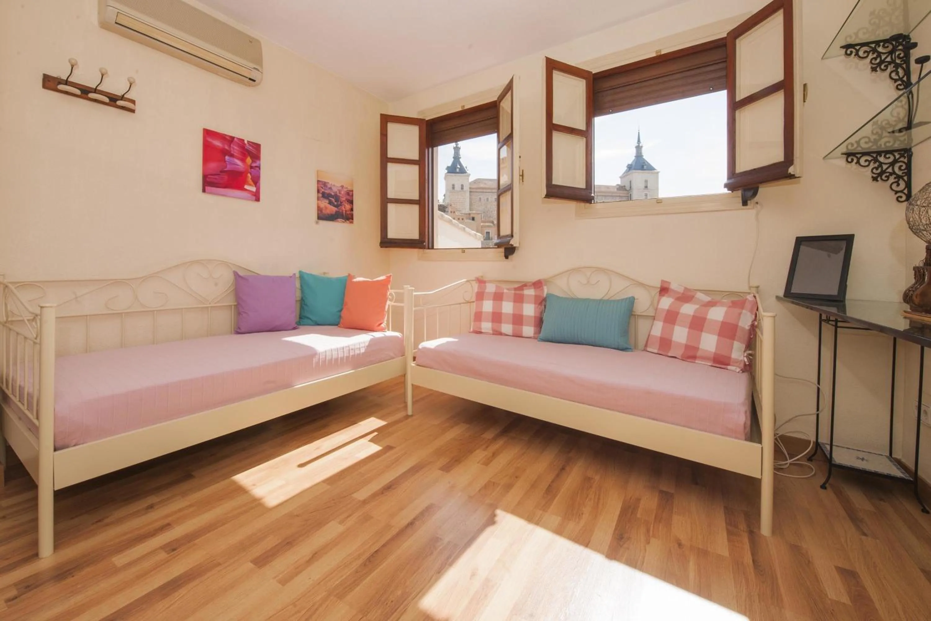 View (from property/room), Bed in Atico-Terraza Imperial