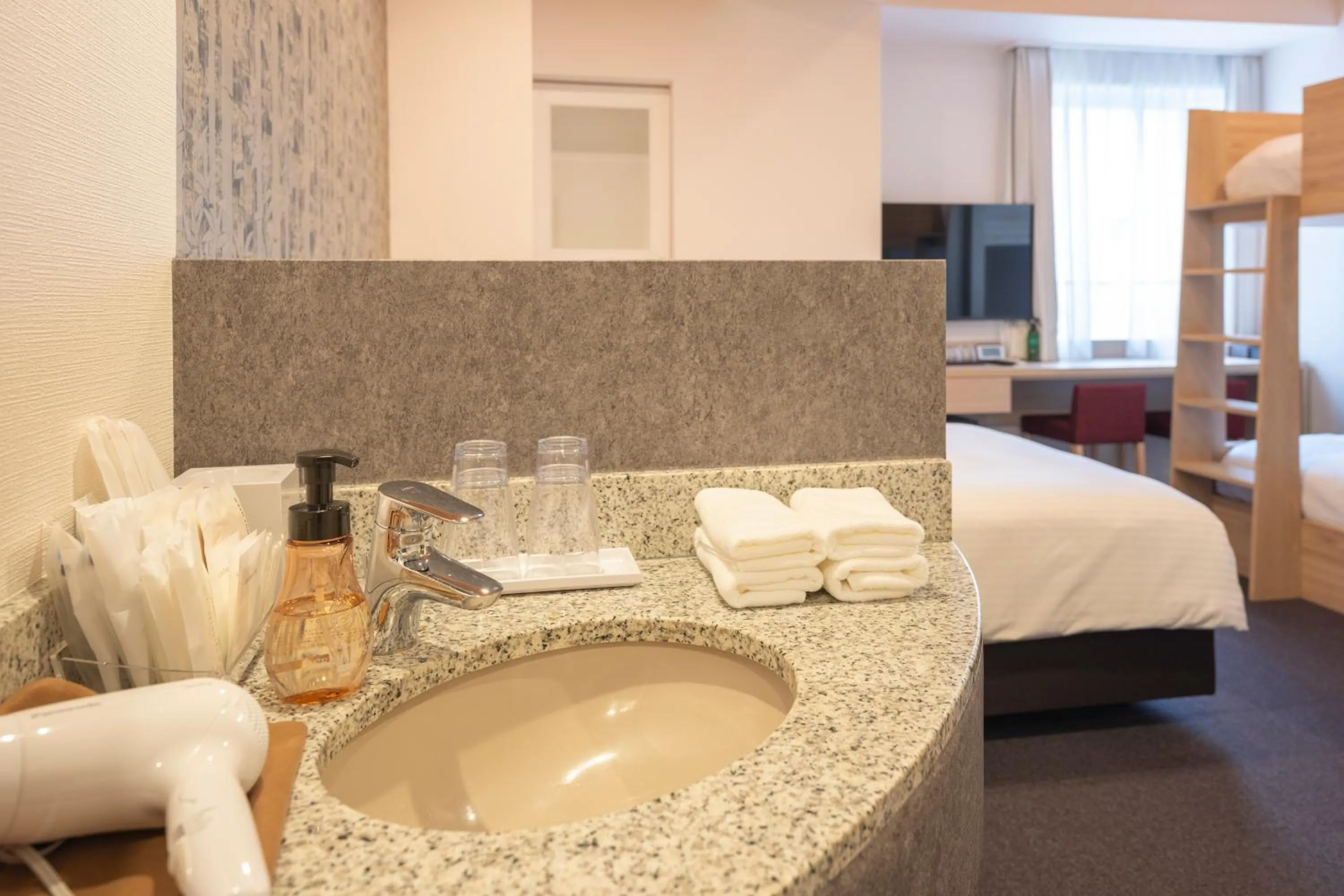 Photo of the whole room, Bed in Tosei Hotel Cocone Chiba Chuo
