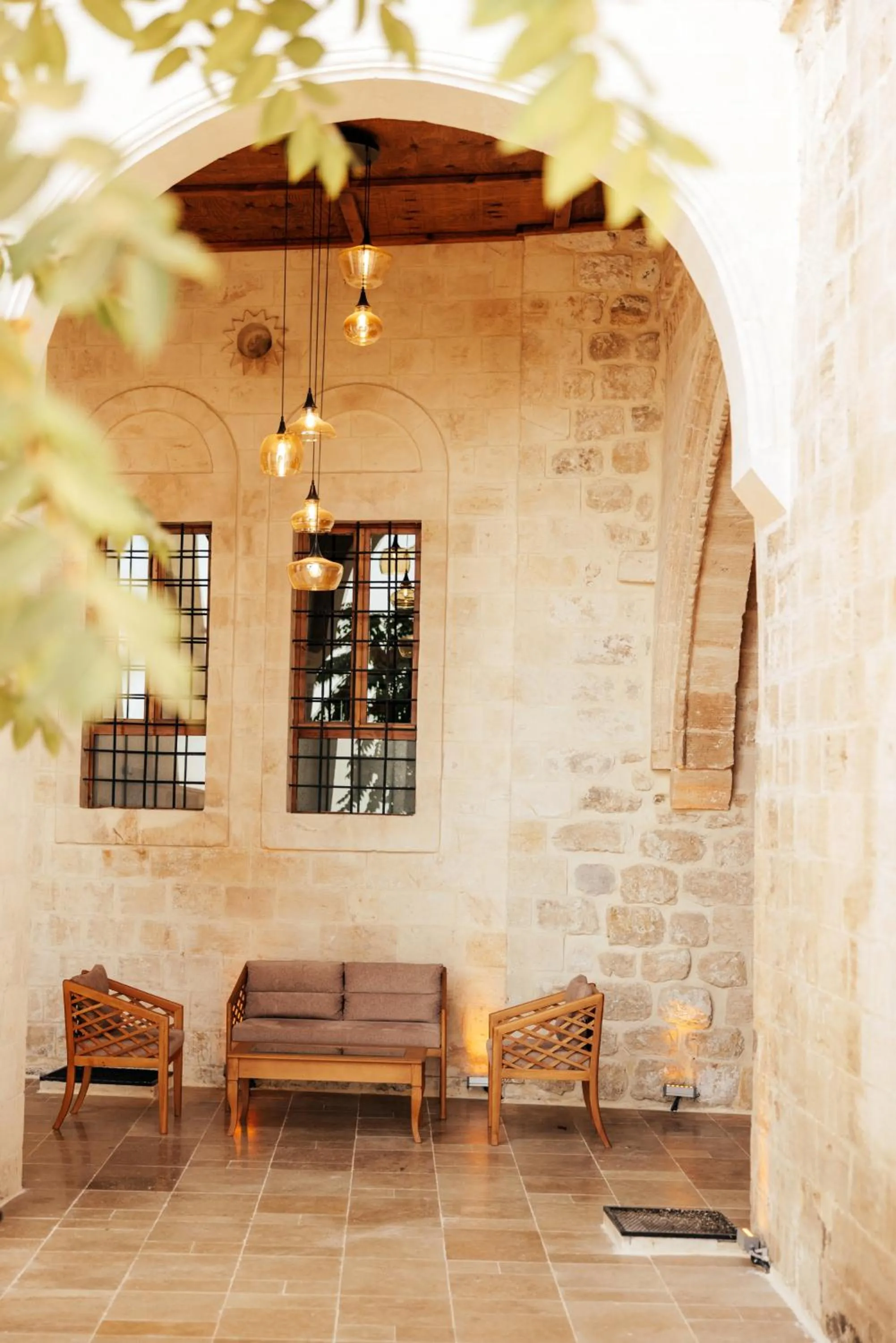 Seating area in Kale Konak Hotel