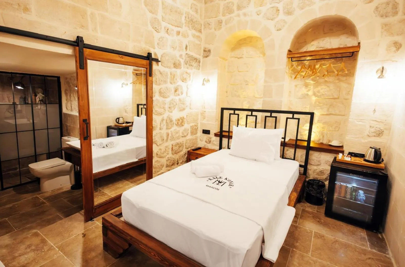 Bed in Kale Konak Hotel