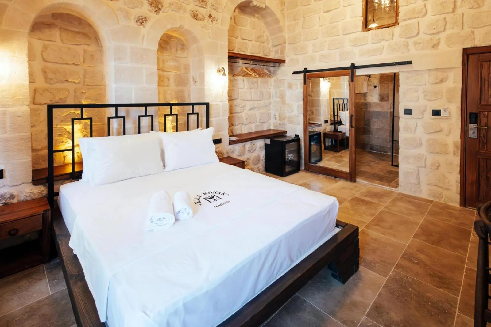 Bed in Kale Konak Hotel