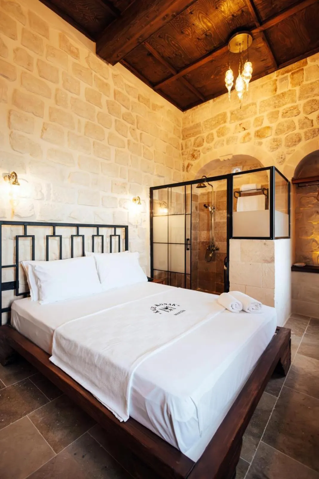 Bed in Kale Konak Hotel