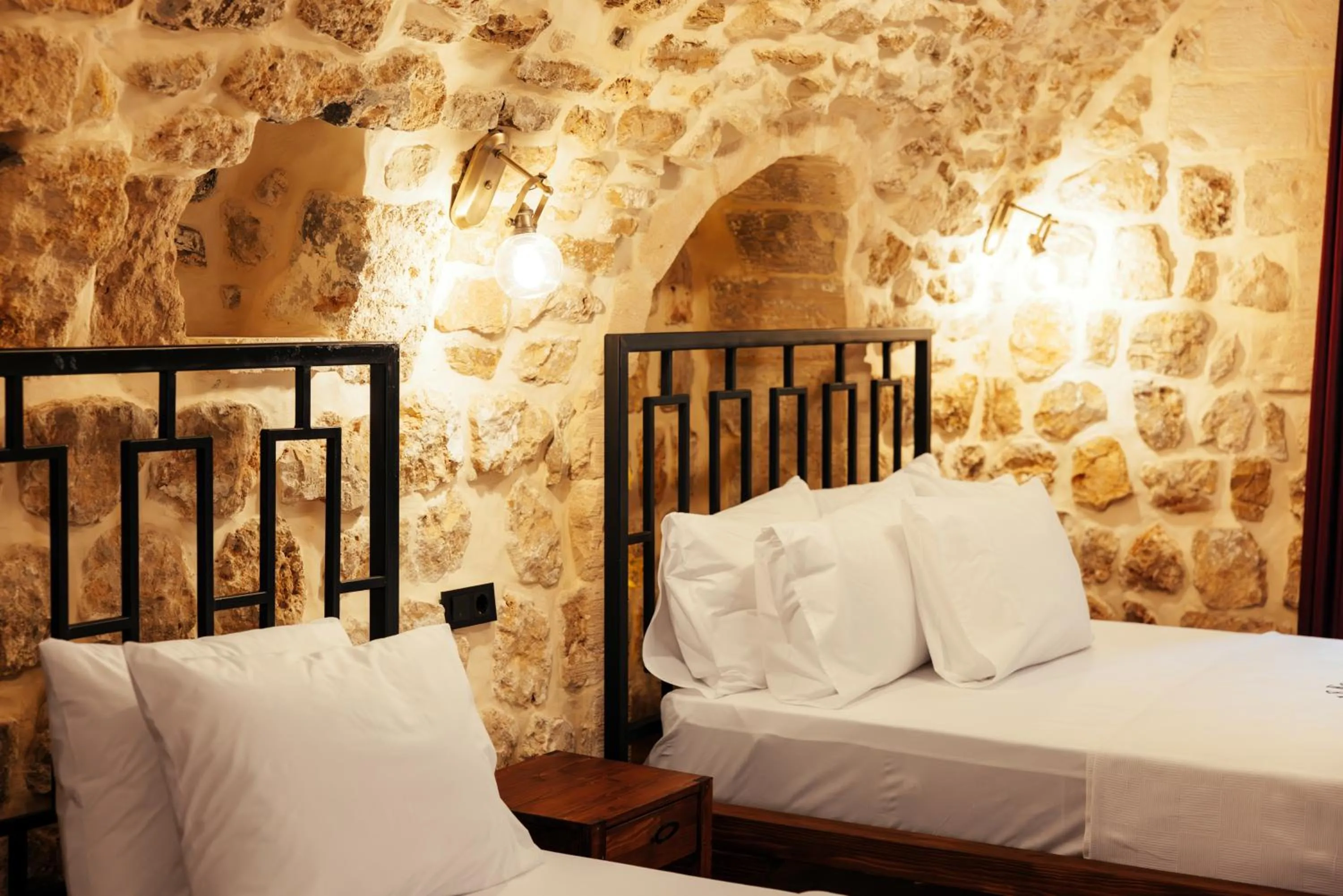Bed in Kale Konak Hotel
