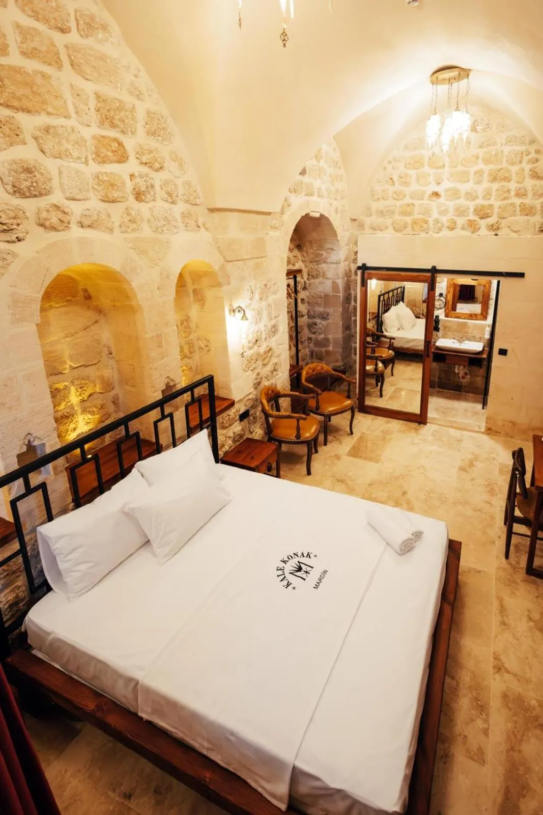 Bed in Kale Konak Hotel