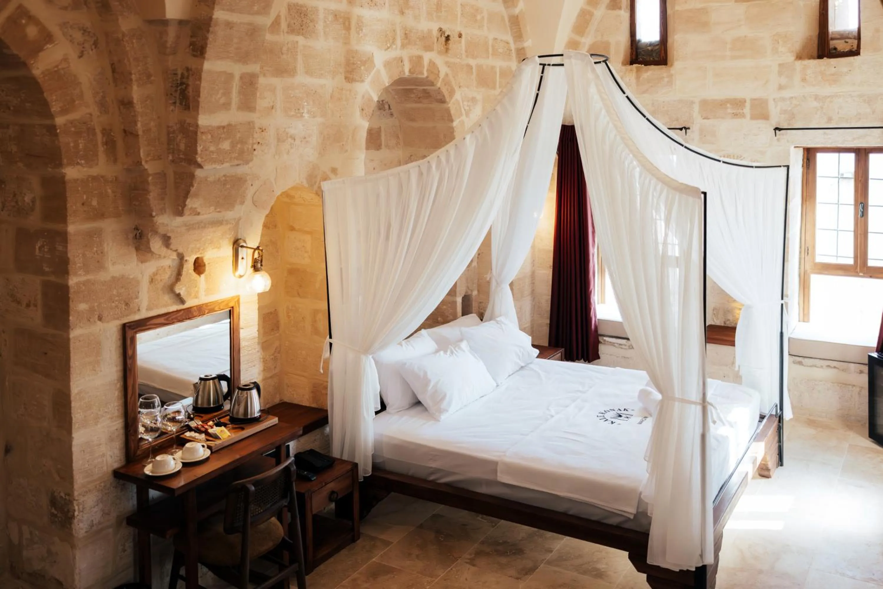 Bed in Kale Konak Hotel