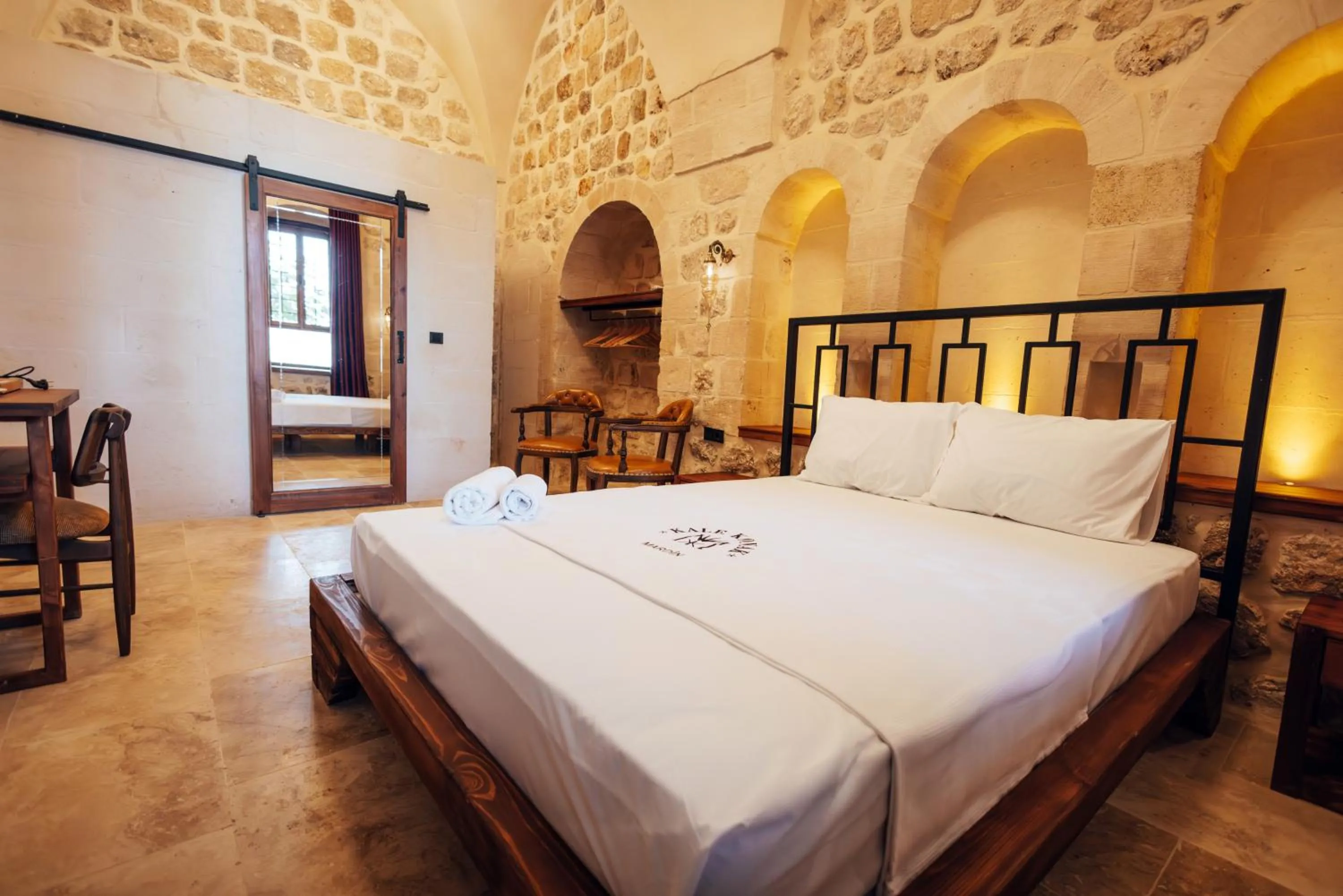 Bed in Kale Konak Hotel